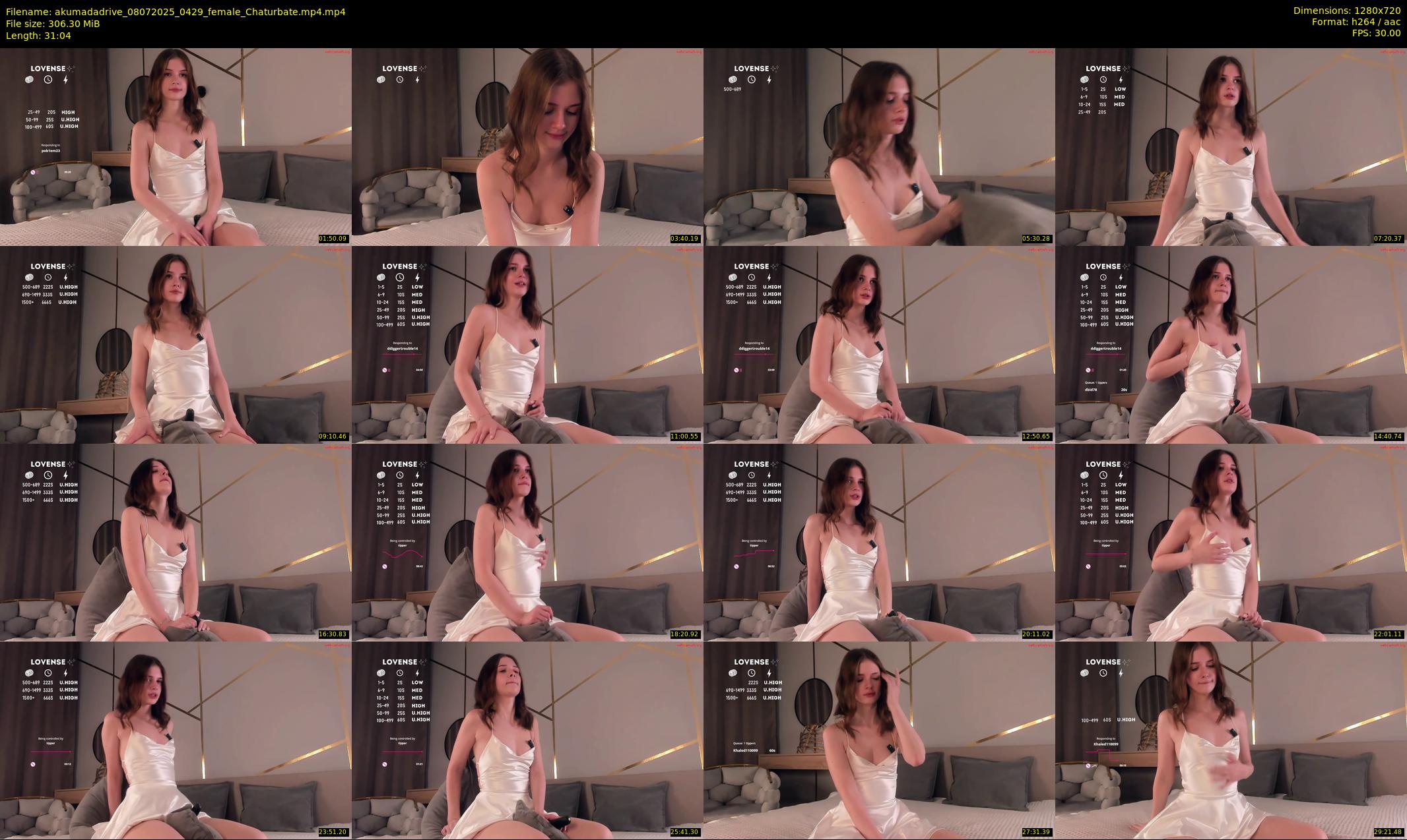 akumadadrive — 32 minute Chaturbate female cam show recording, 720p, Jul 8, 2025