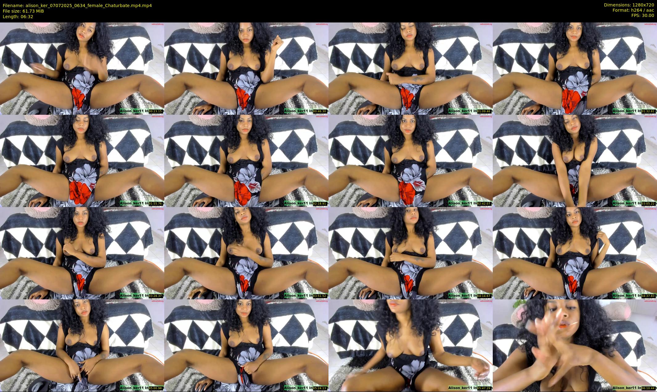 alison_ker — 7 minute Chaturbate female cam show recording, 720p, Jul 7, 2025