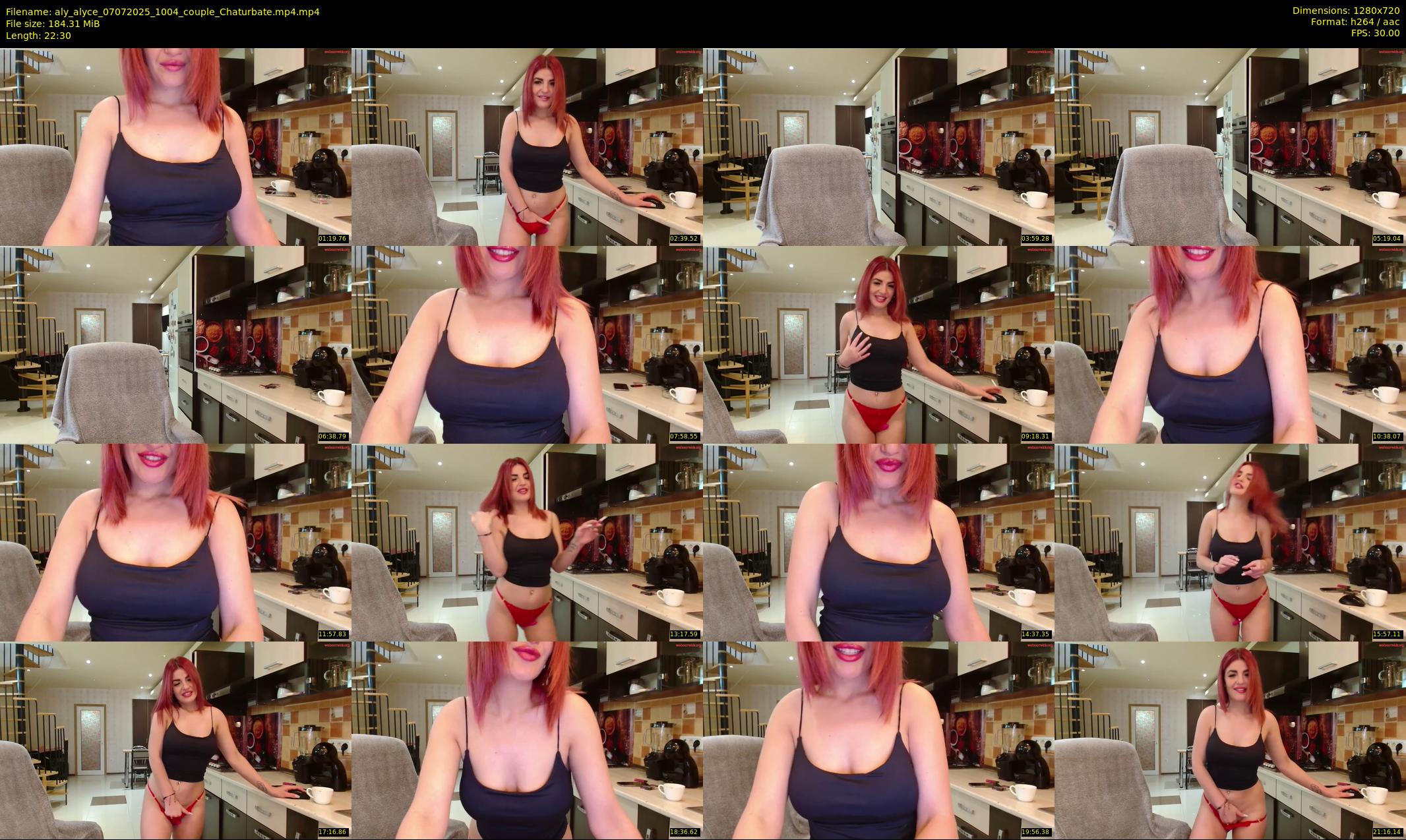 aly_alyce — 23 minute Chaturbate female cam show recording, 720p, Jul 7, 2025