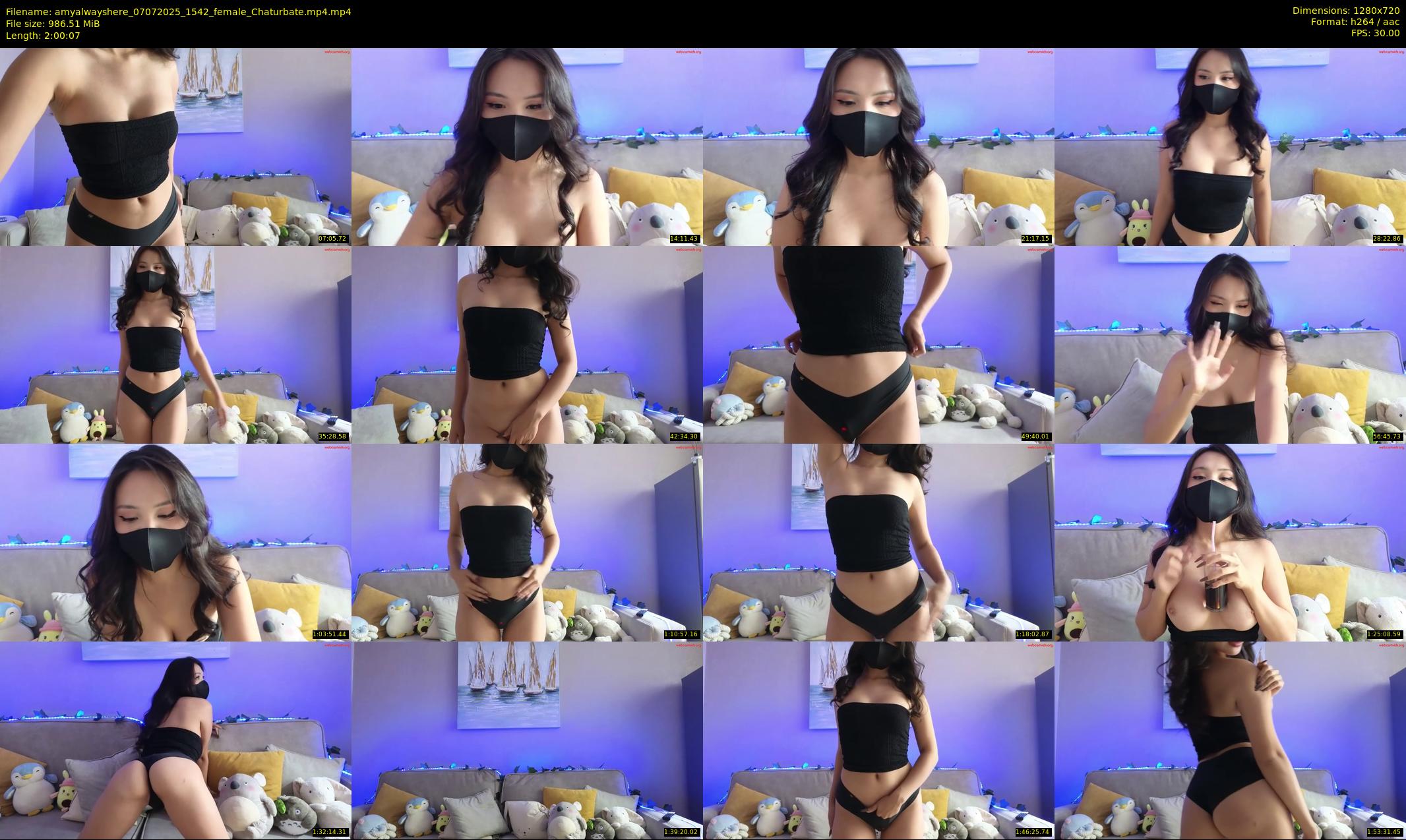 amyalwayshere — 121 minute Chaturbate female cam show recording, 720p, Jul 7, 2025