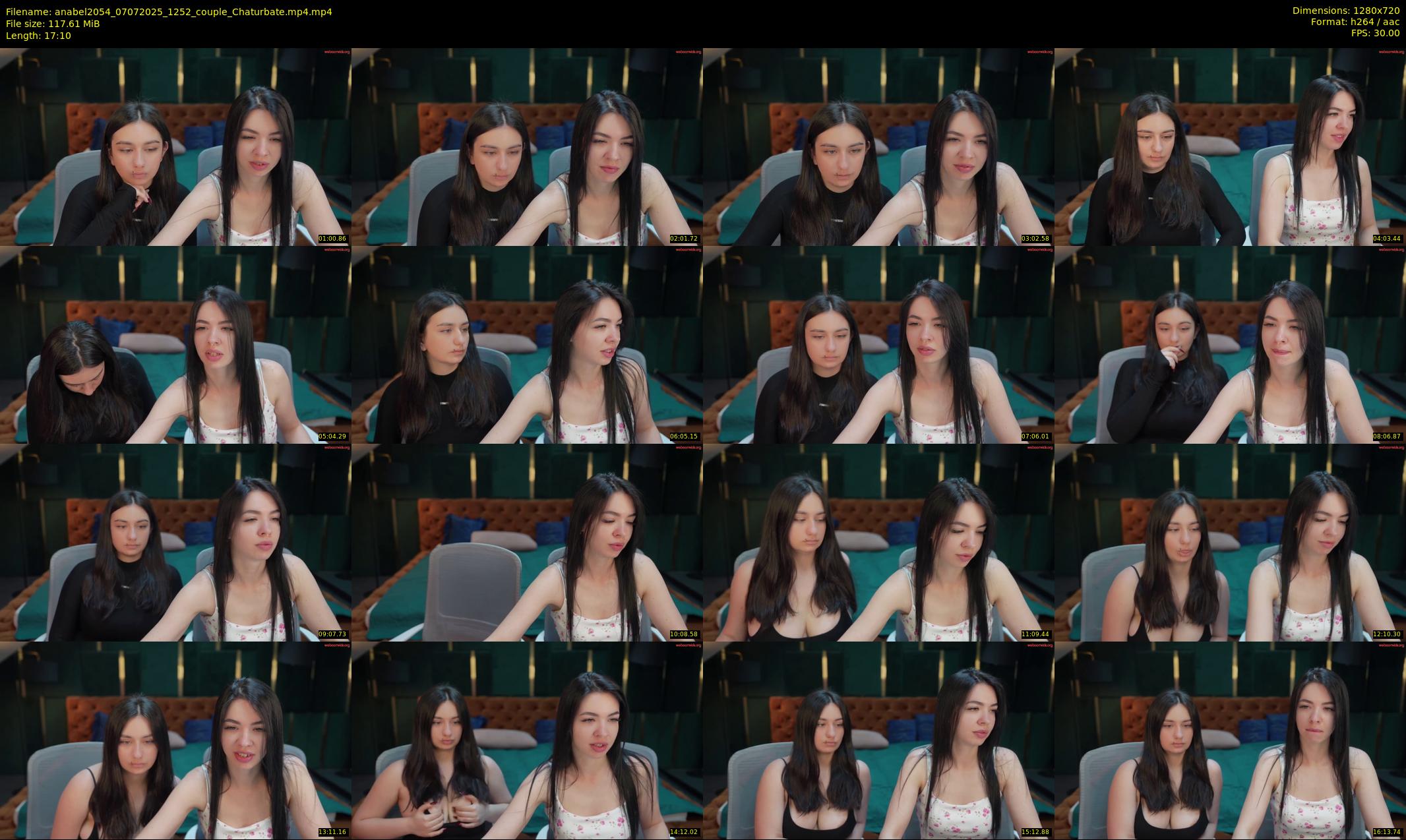 anabel2054 — 18 minute Chaturbate female cam show recording, 720p, Jul 7, 2025