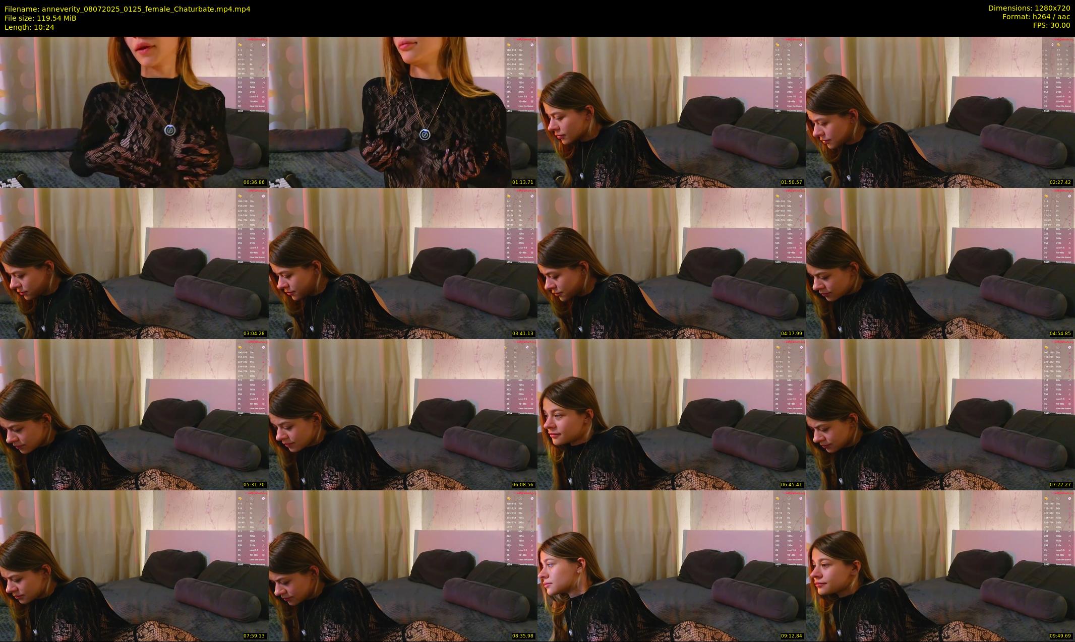 anneverity — 11 minute Chaturbate female cam show recording, 720p, Jul 8, 2025