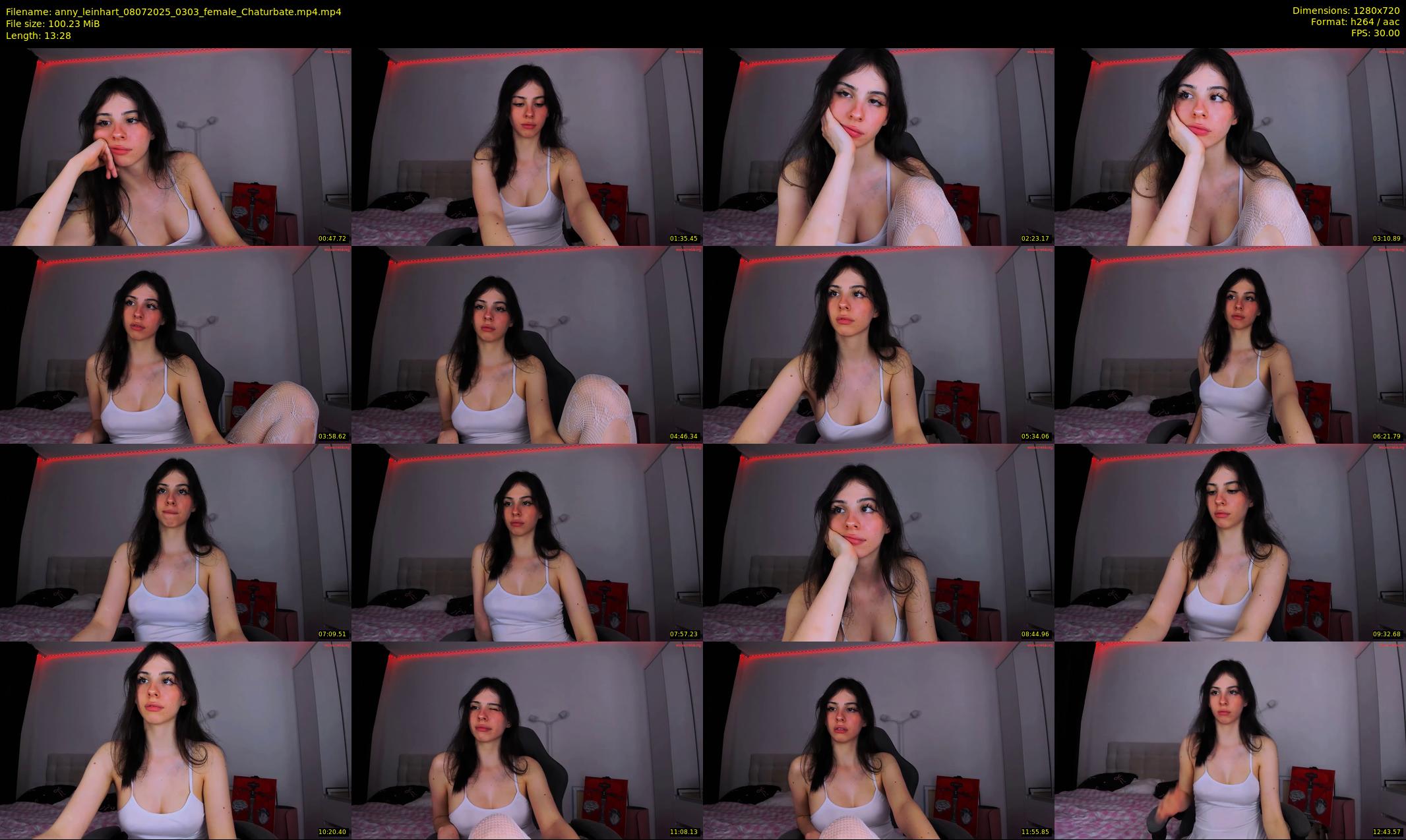 anny_leinhart — 14 minute Chaturbate female cam show recording, 720p, Jul 8, 2025