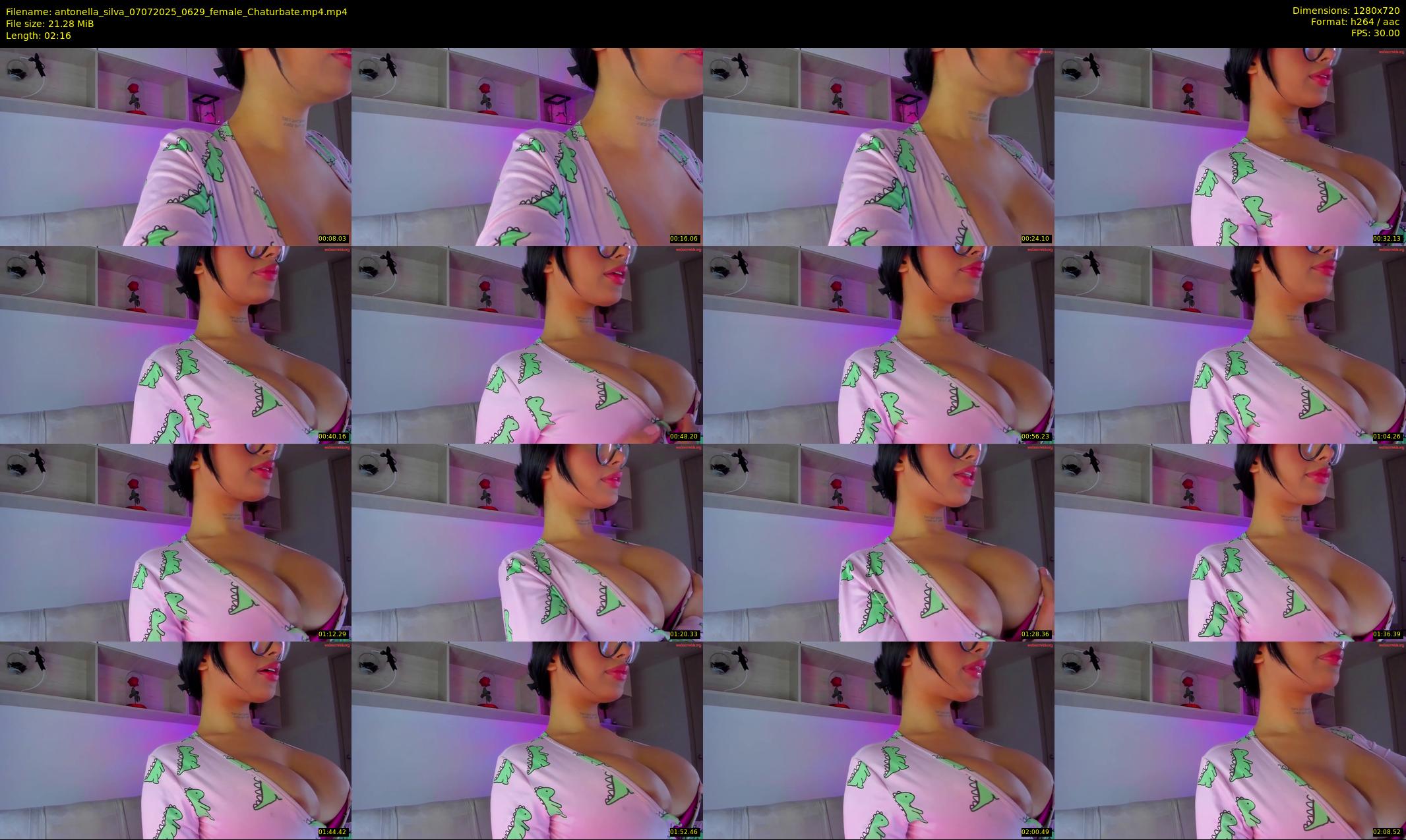 antonella_silva — 3 minute Chaturbate female cam show recording, 720p, Jul 7, 2025