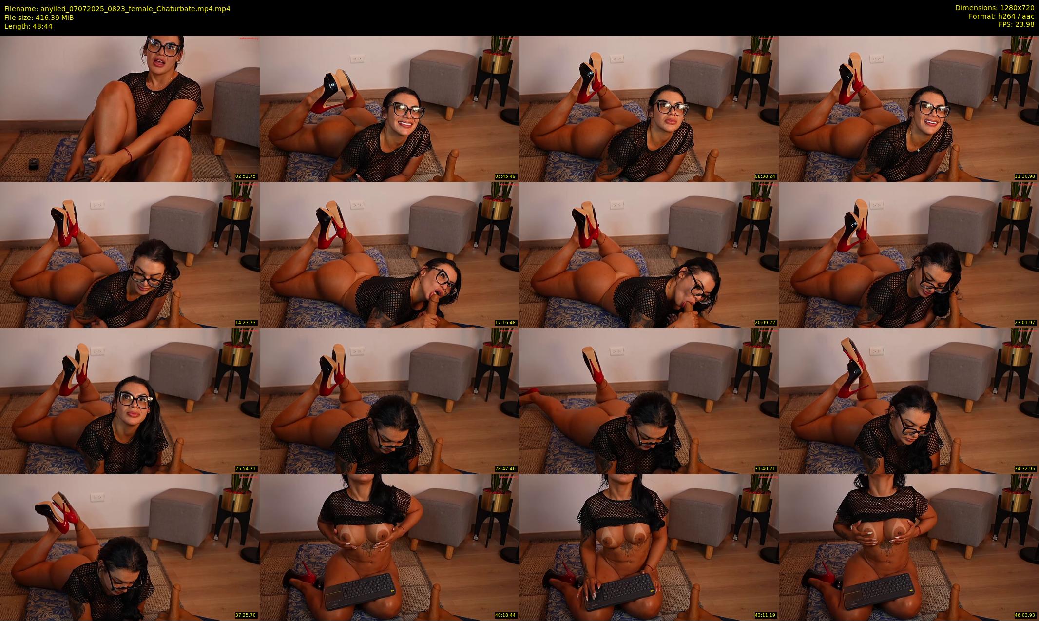 anyiled — 49 minute Chaturbate female cam show recording, 720p, Jul 7, 2025
