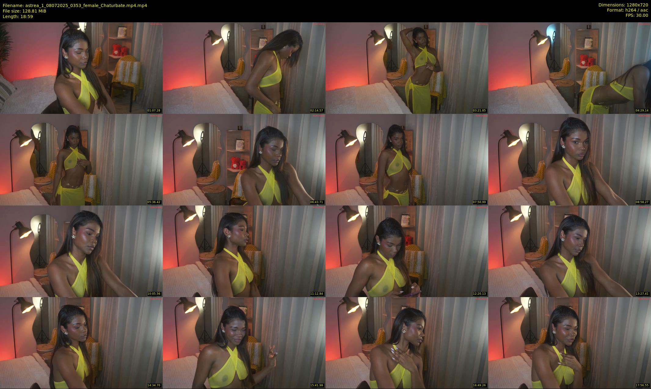 astrea_1 — 19 minute Chaturbate female cam show recording, 720p, Jul 8, 2025