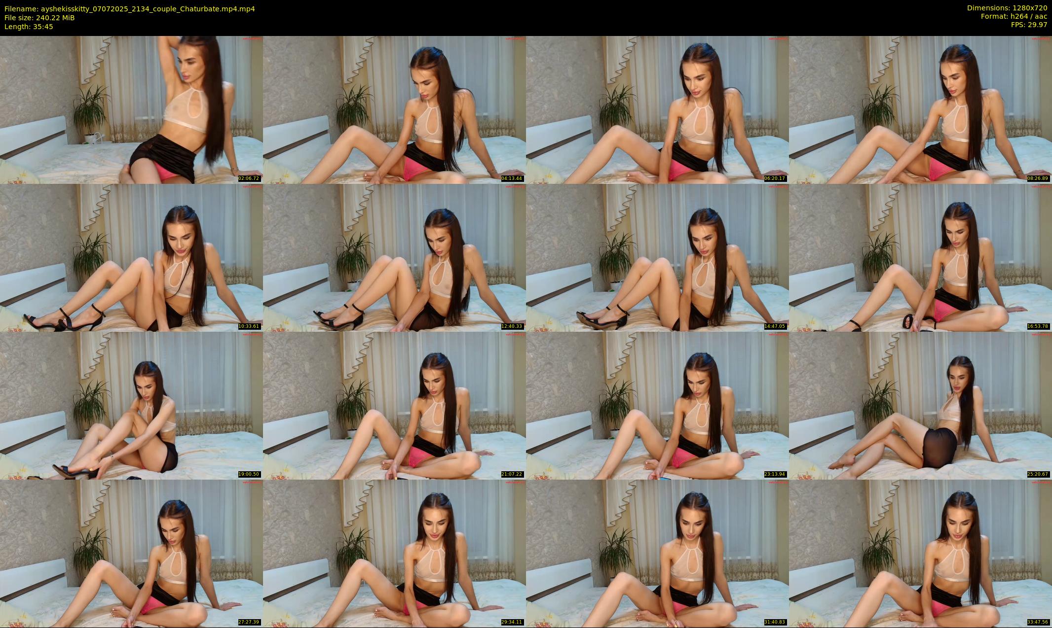 ayshekisskitty — 36 minute Chaturbate couple cam show recording, 720p, Jul 7, 2025