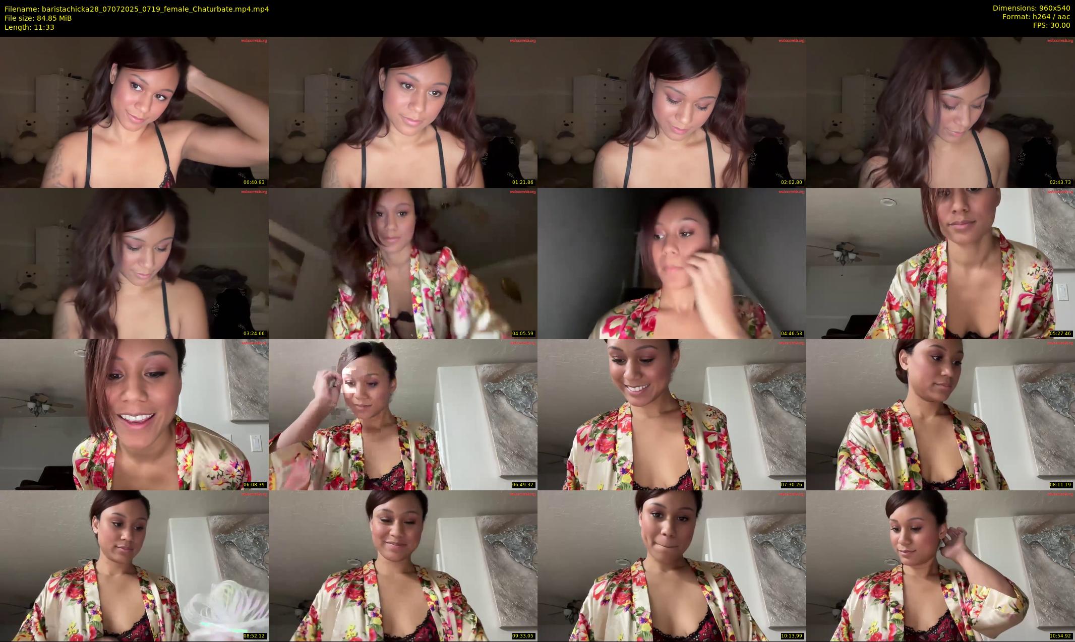 baristachicka28 — 12 minute Chaturbate female cam show recording, 480p, Jul 7, 2025
