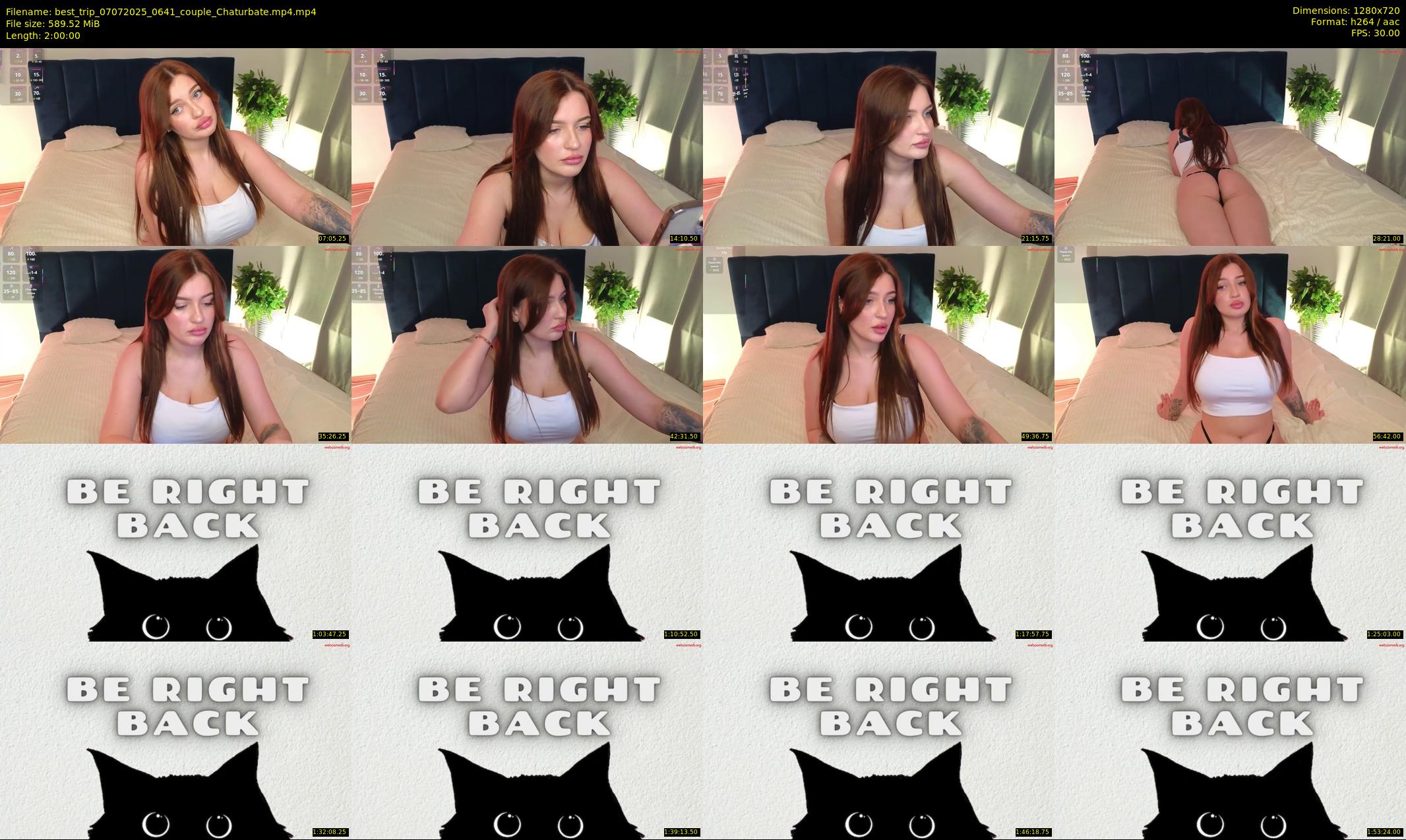 best_trip — 120 minute Chaturbate couple cam show recording, 720p, Jul 7, 2025