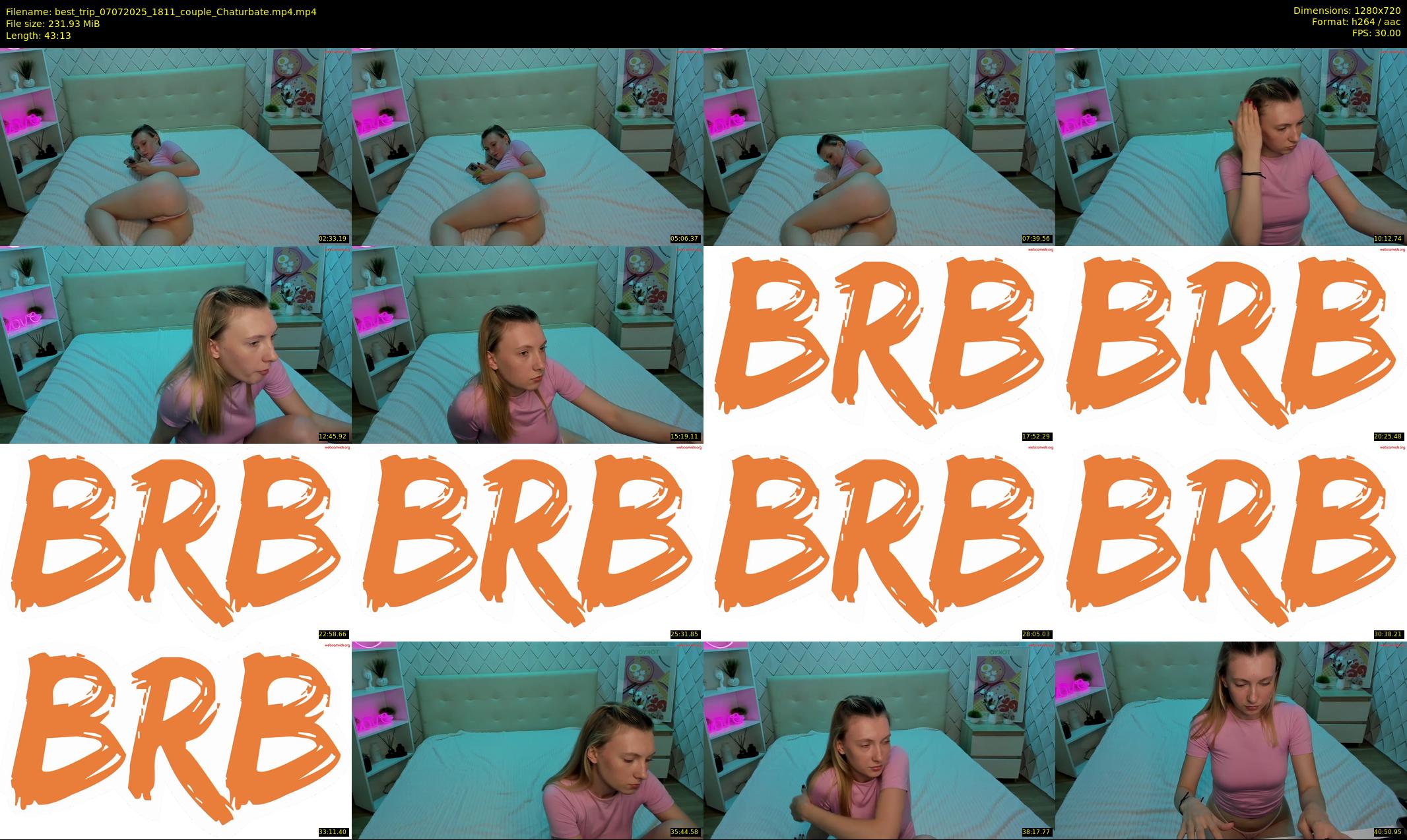 best_trip — 44 minute Chaturbate couple cam show recording, 720p, Jul 7, 2025