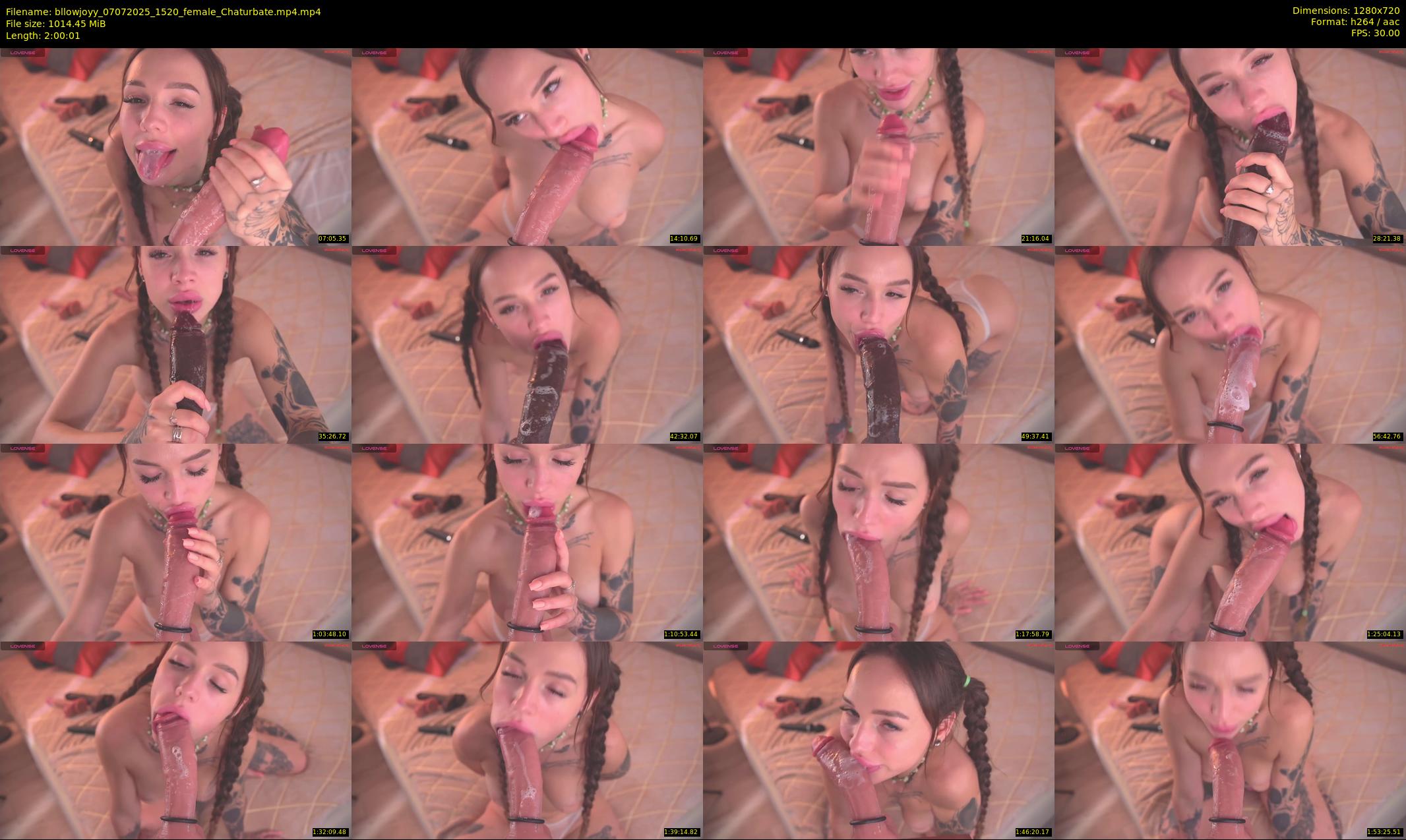 bllowjoyy — 121 minute Chaturbate female cam show recording, 720p, Jul 7, 2025