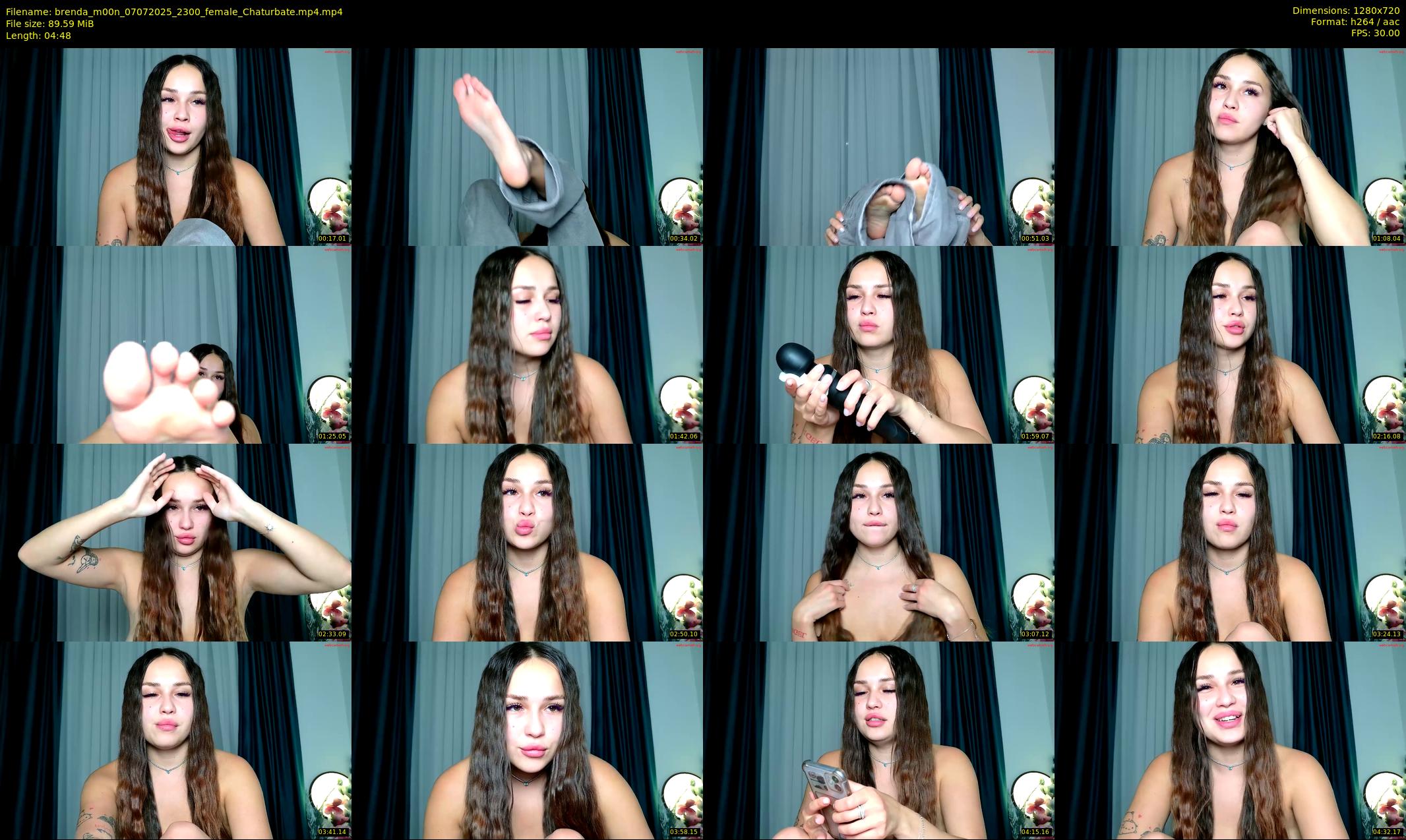 brenda_m00n — 5 minute Chaturbate female cam show recording, 720p, Jul 7, 2025