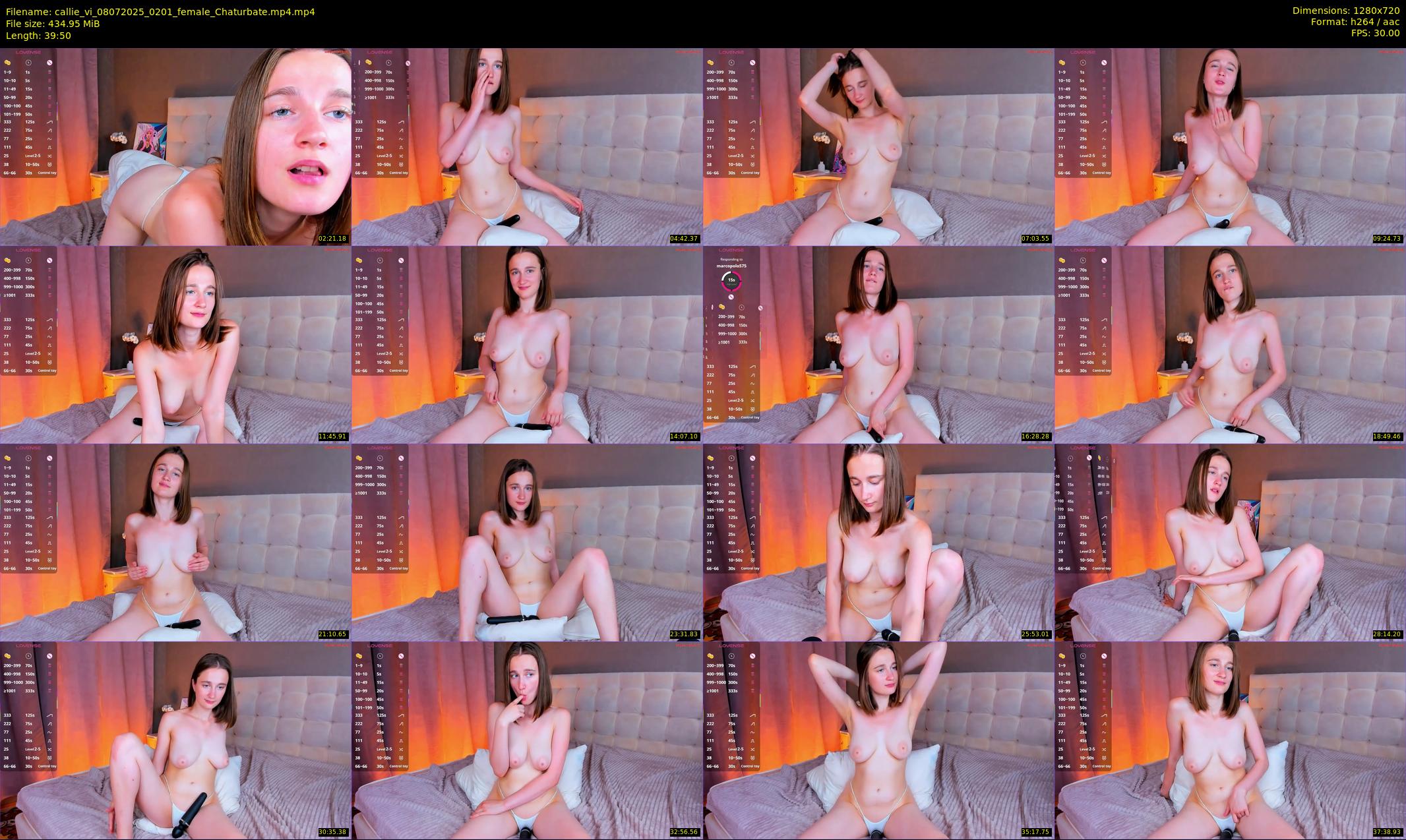 callie_vi — 40 minute Chaturbate female cam show recording, 720p, Jul 8, 2025