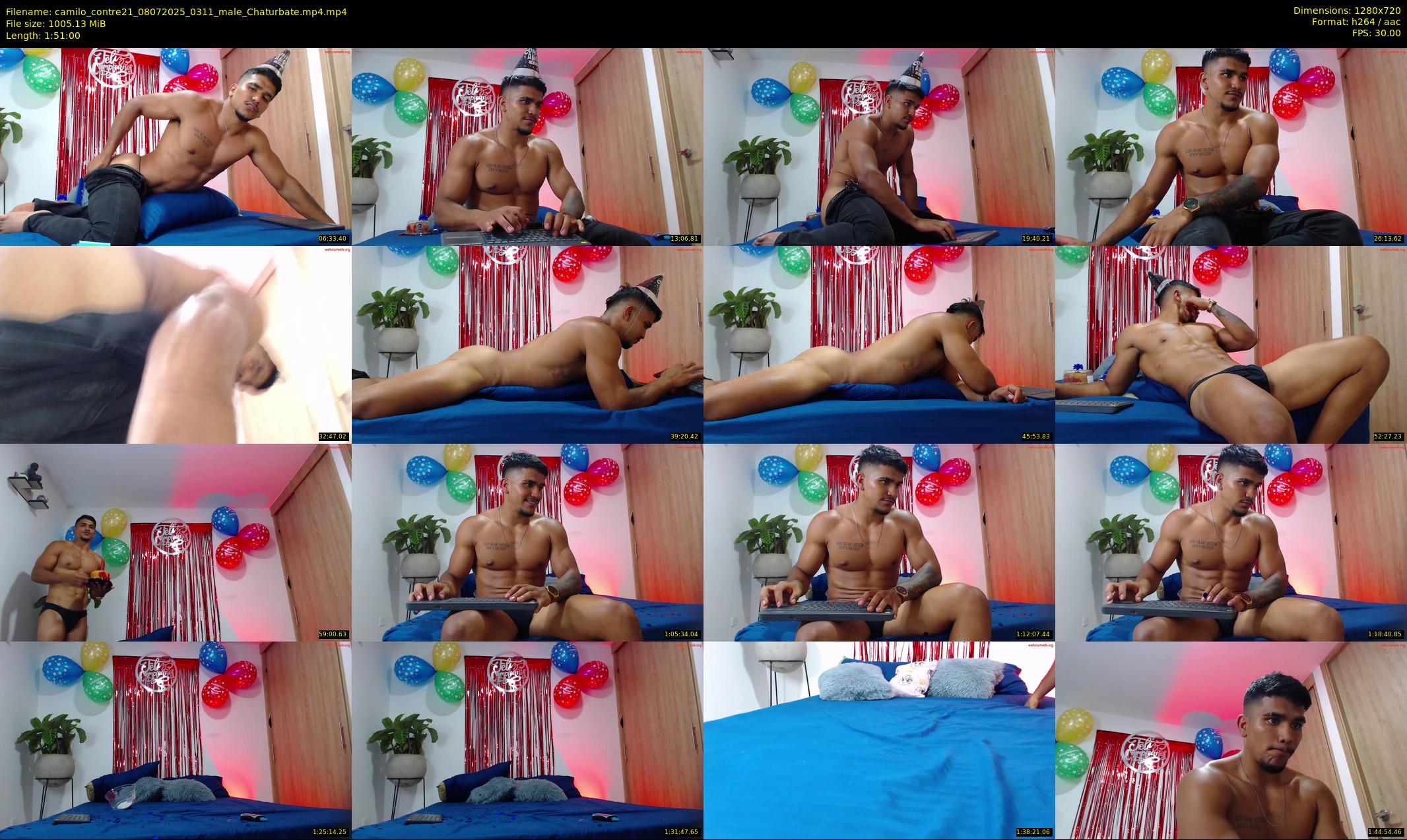 camilo_contre21 — 111 minute Chaturbate male cam show recording, 720p, Jul 8, 2025