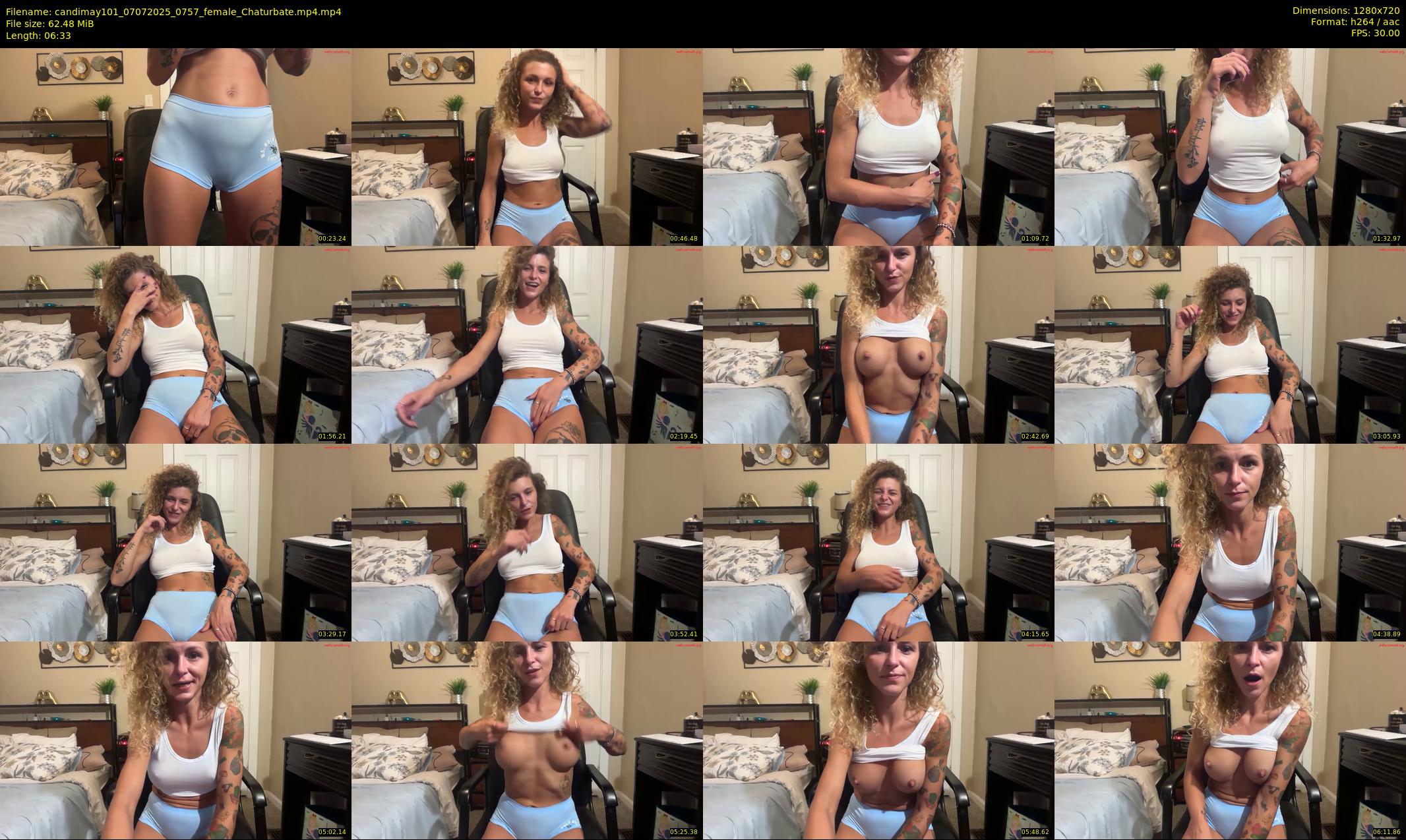 candimay101 — 7 minute Chaturbate female cam show recording, 720p, Jul 7, 2025