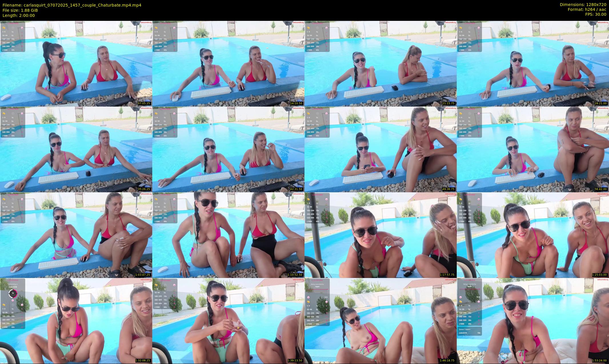 carlasquirt — 120 minute Chaturbate female cam show recording, 720p, Jul 7, 2025