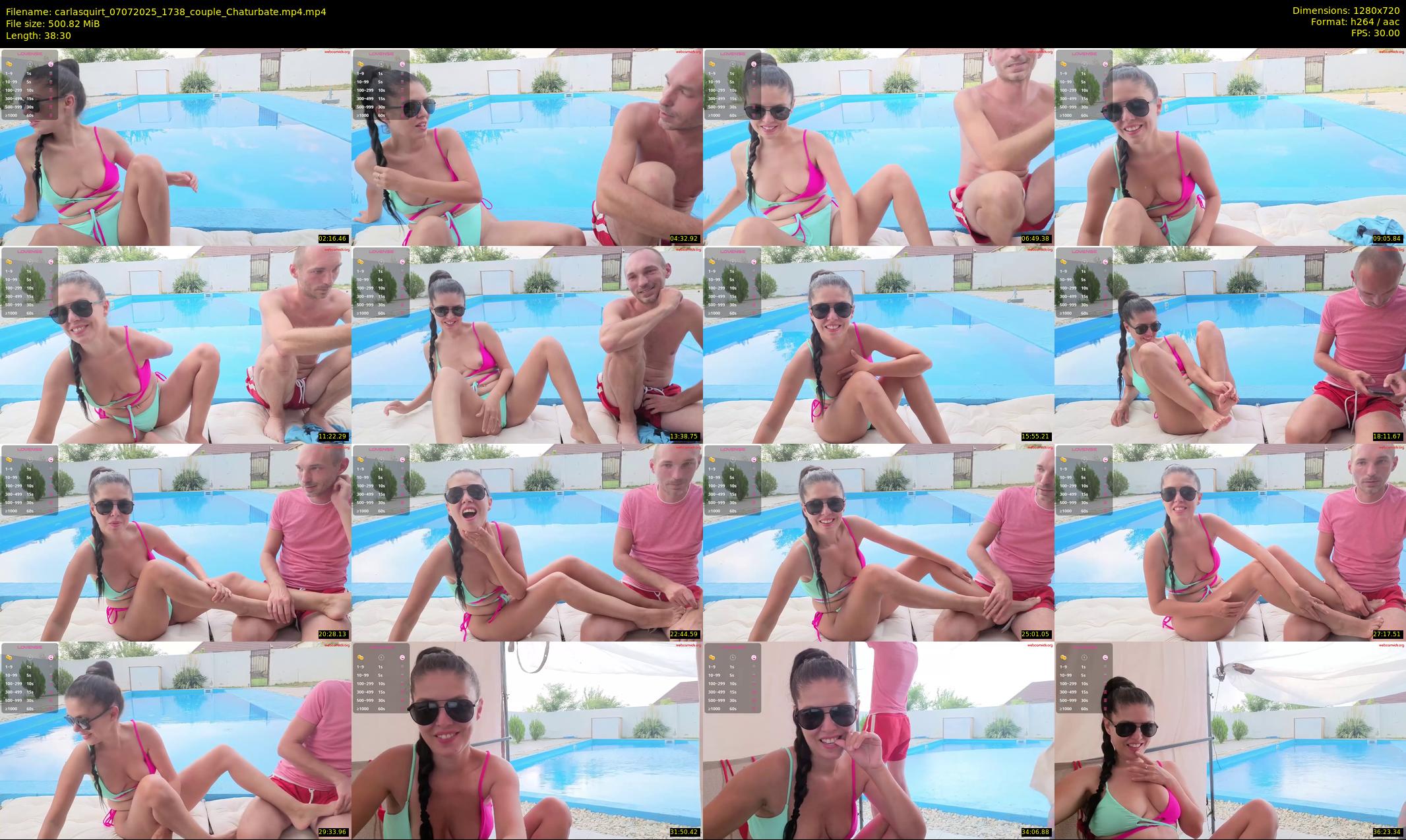 carlasquirt — 39 minute Chaturbate female cam show recording, 720p, Jul 7, 2025