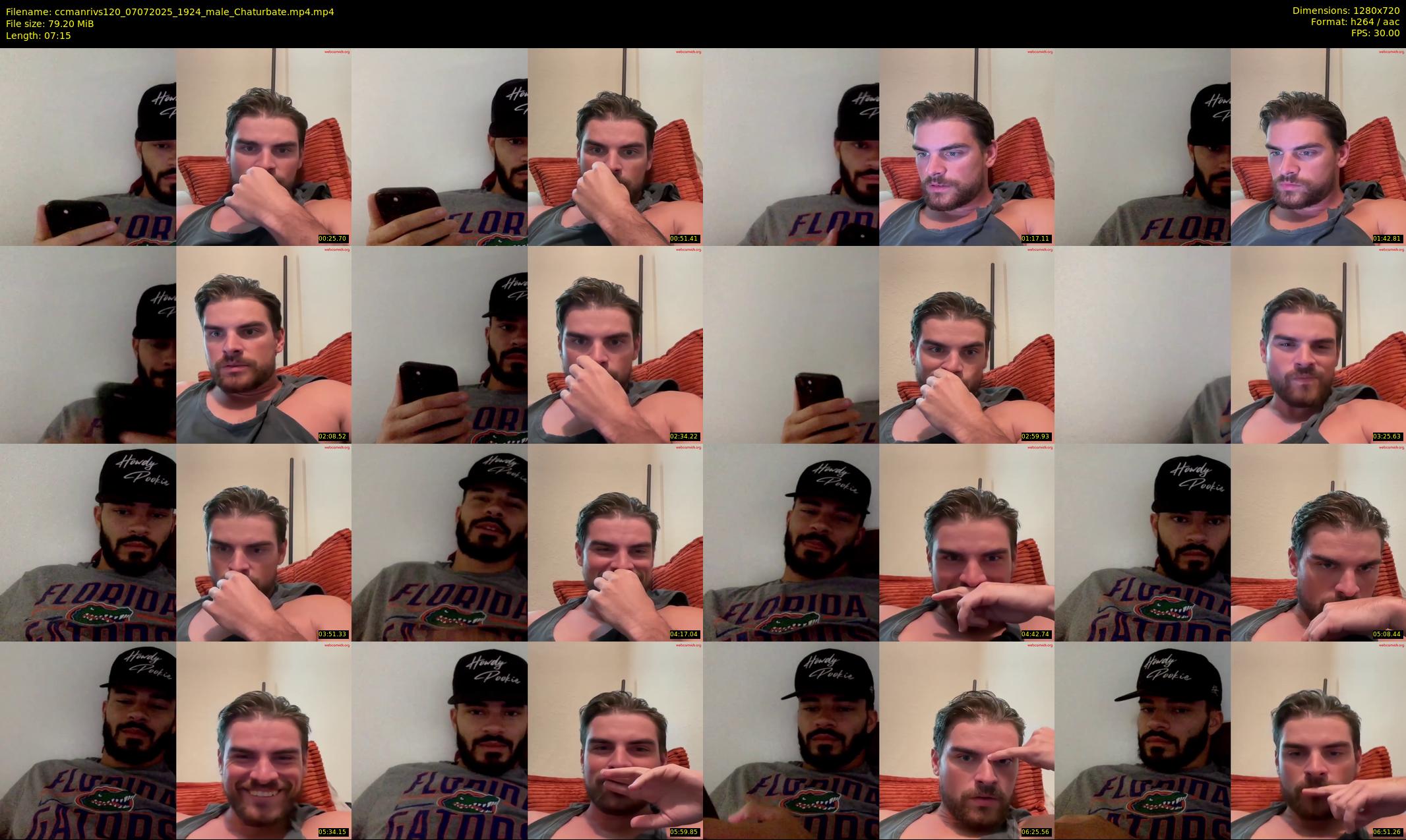 ccmanrivs120 — 8 minute Chaturbate male cam show recording, 720p, Jul 7, 2025