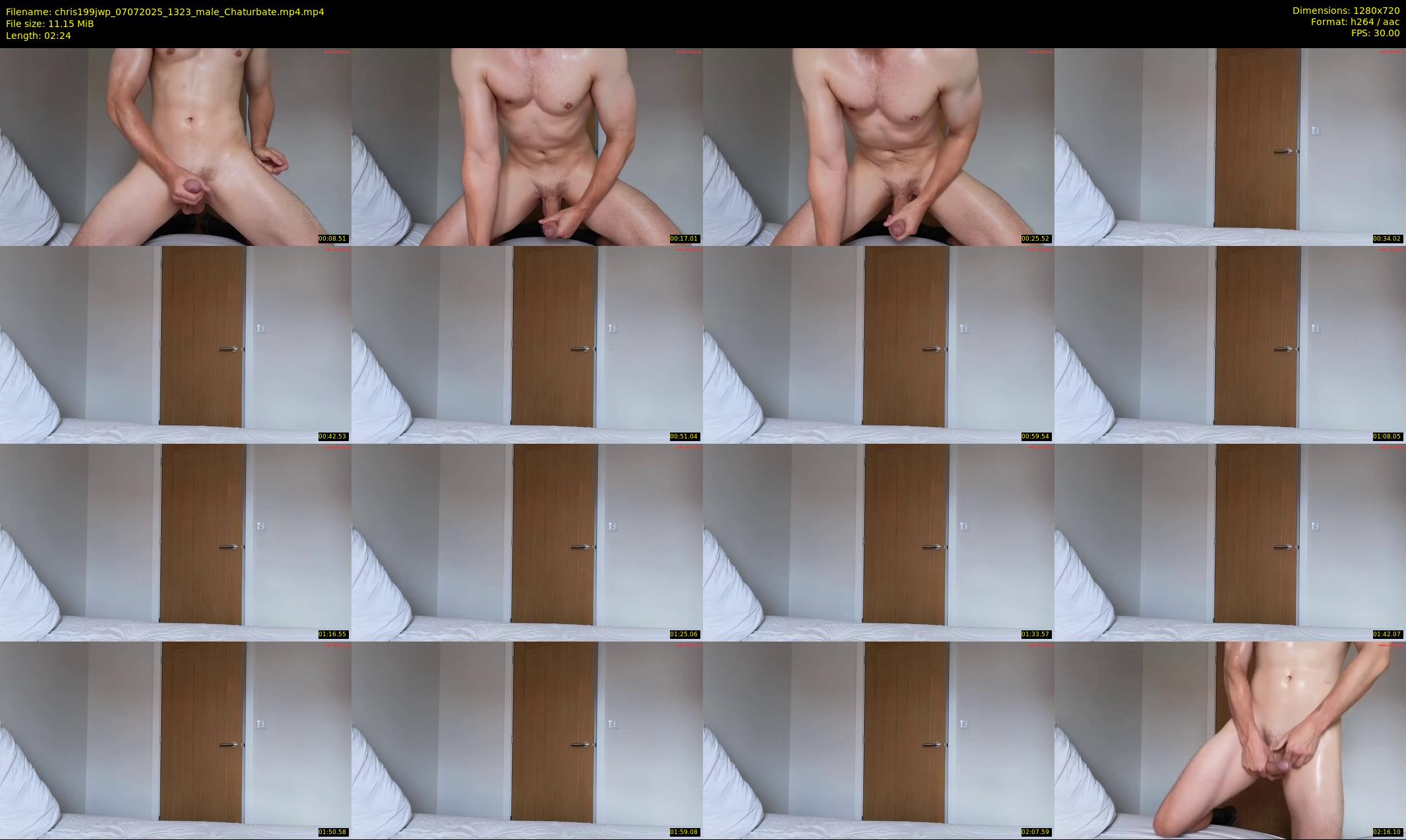 chris199jwp — 3 minute Chaturbate male cam show recording, 720p, Jul 7, 2025