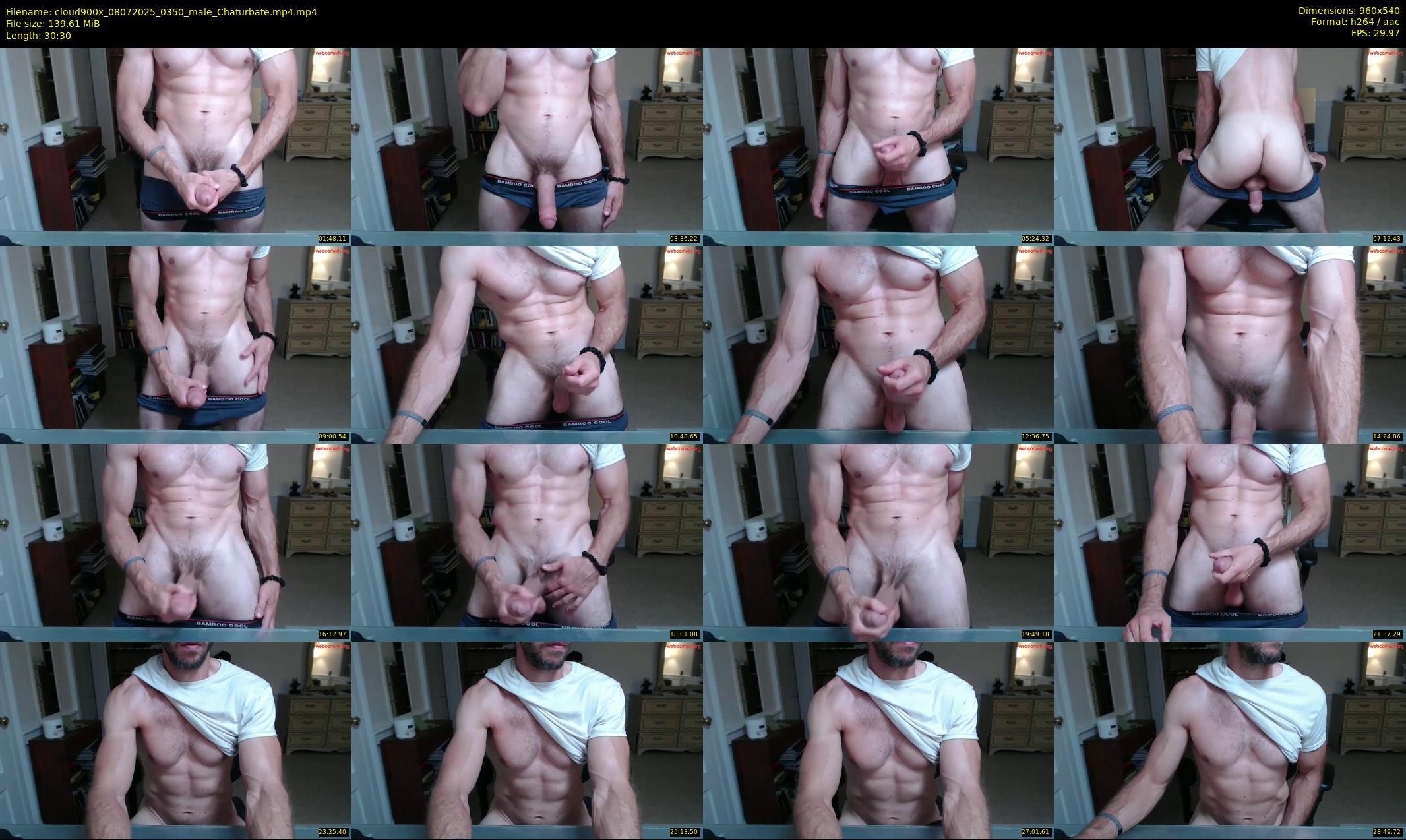 cloud900x — 31 minute Chaturbate male cam show recording, 480p, Jul 8, 2025
