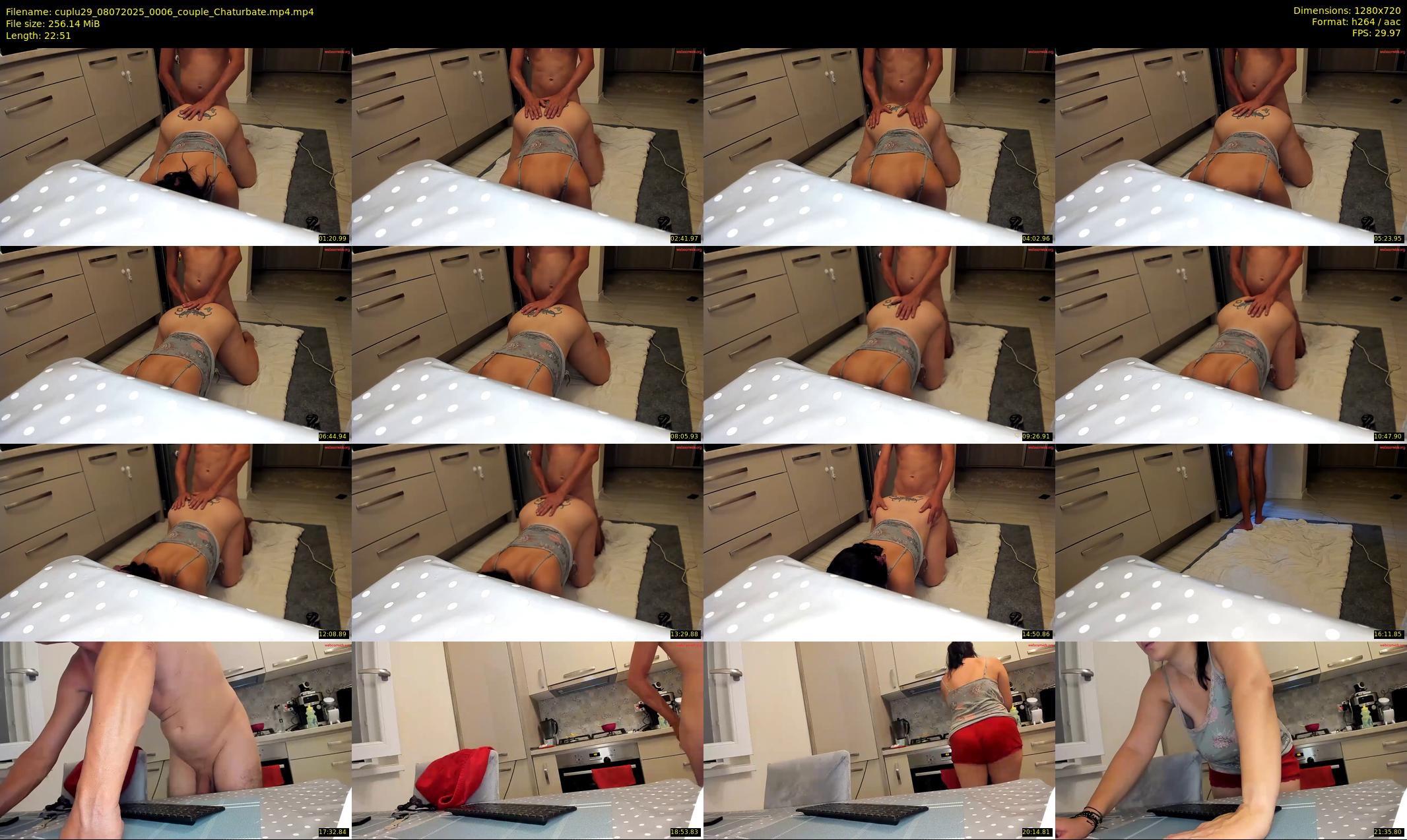 cuplu29 — 23 minute Chaturbate couple cam show recording, 720p, Jul 8, 2025