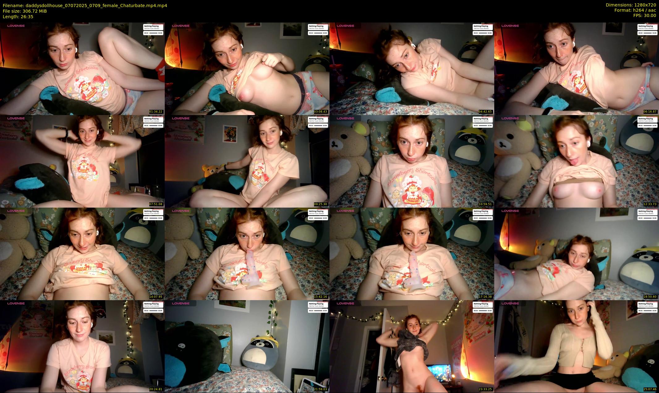 daddysdollhouse — 27 minute Chaturbate female cam show recording, 720p, Jul 7, 2025