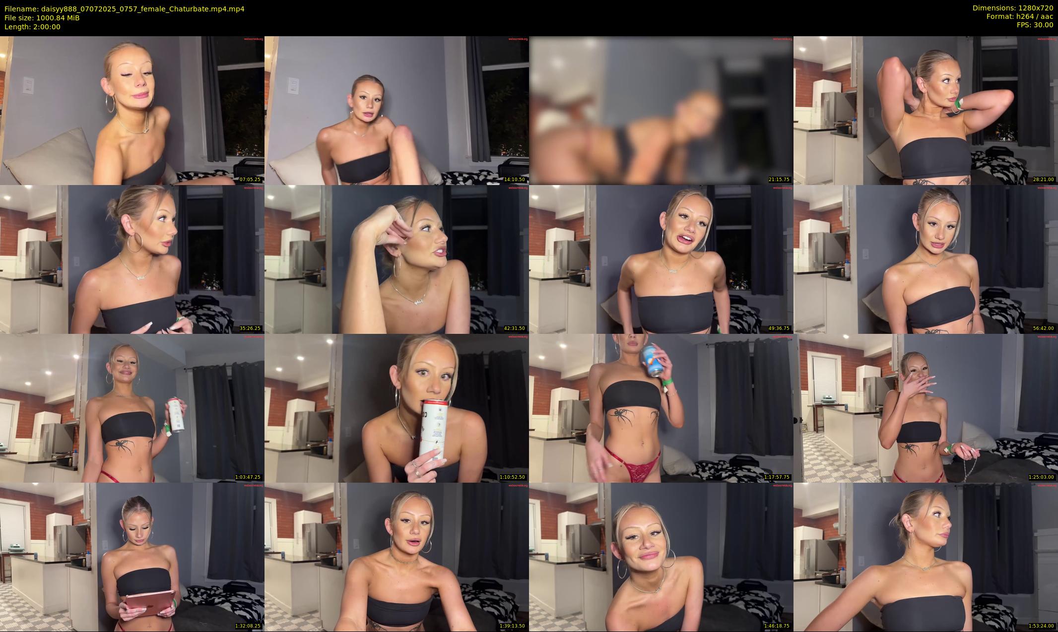 daisyy888 — 120 minute Chaturbate couple cam show recording, 720p, Jul 7, 2025