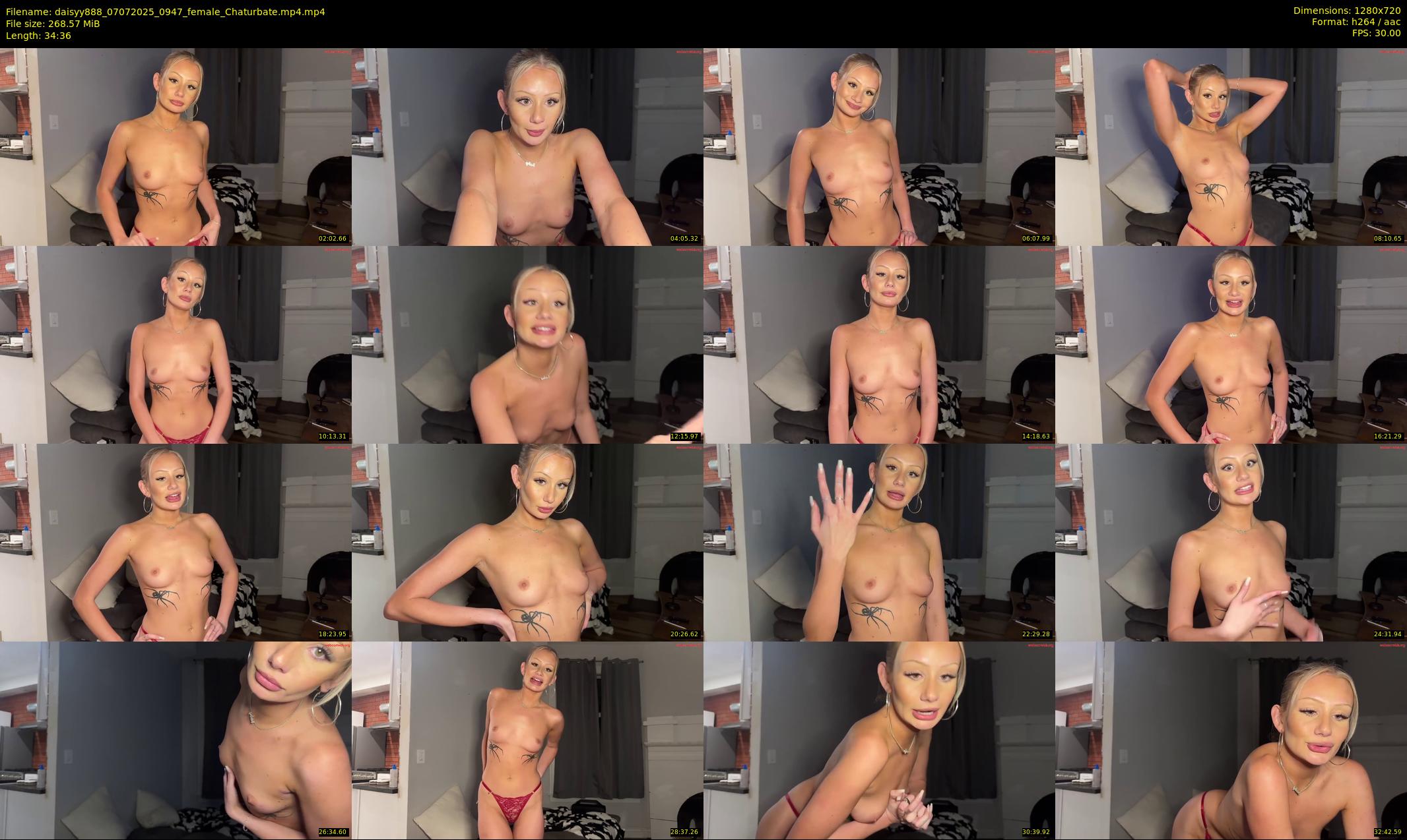 daisyy888 — 35 minute Chaturbate couple cam show recording, 720p, Jul 7, 2025
