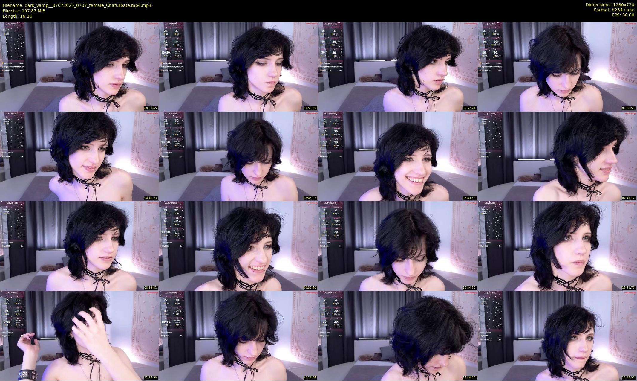 dark_vamp_ — 17 minute Chaturbate female cam show recording, 720p, Jul 7, 2025