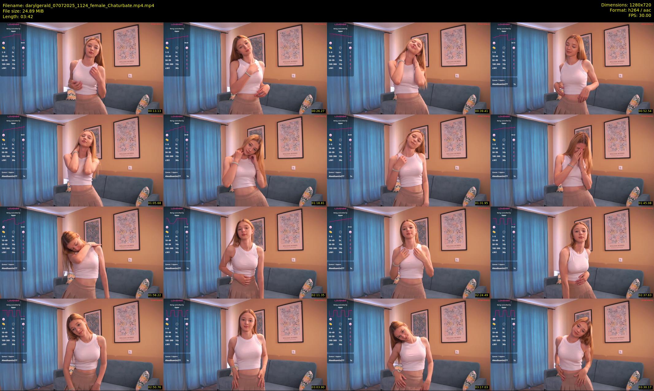 darylgerald — 4 minute Chaturbate female cam show recording, 720p, Jul 7, 2025