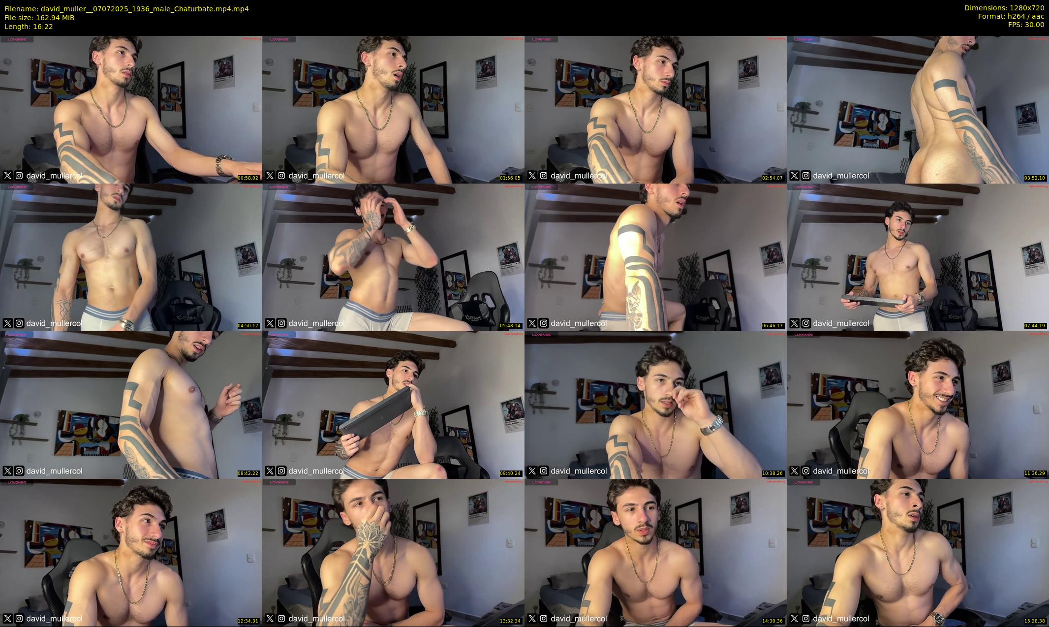 david_muller_ — 17 minute Chaturbate male cam show recording, 720p, Jul 7, 2025