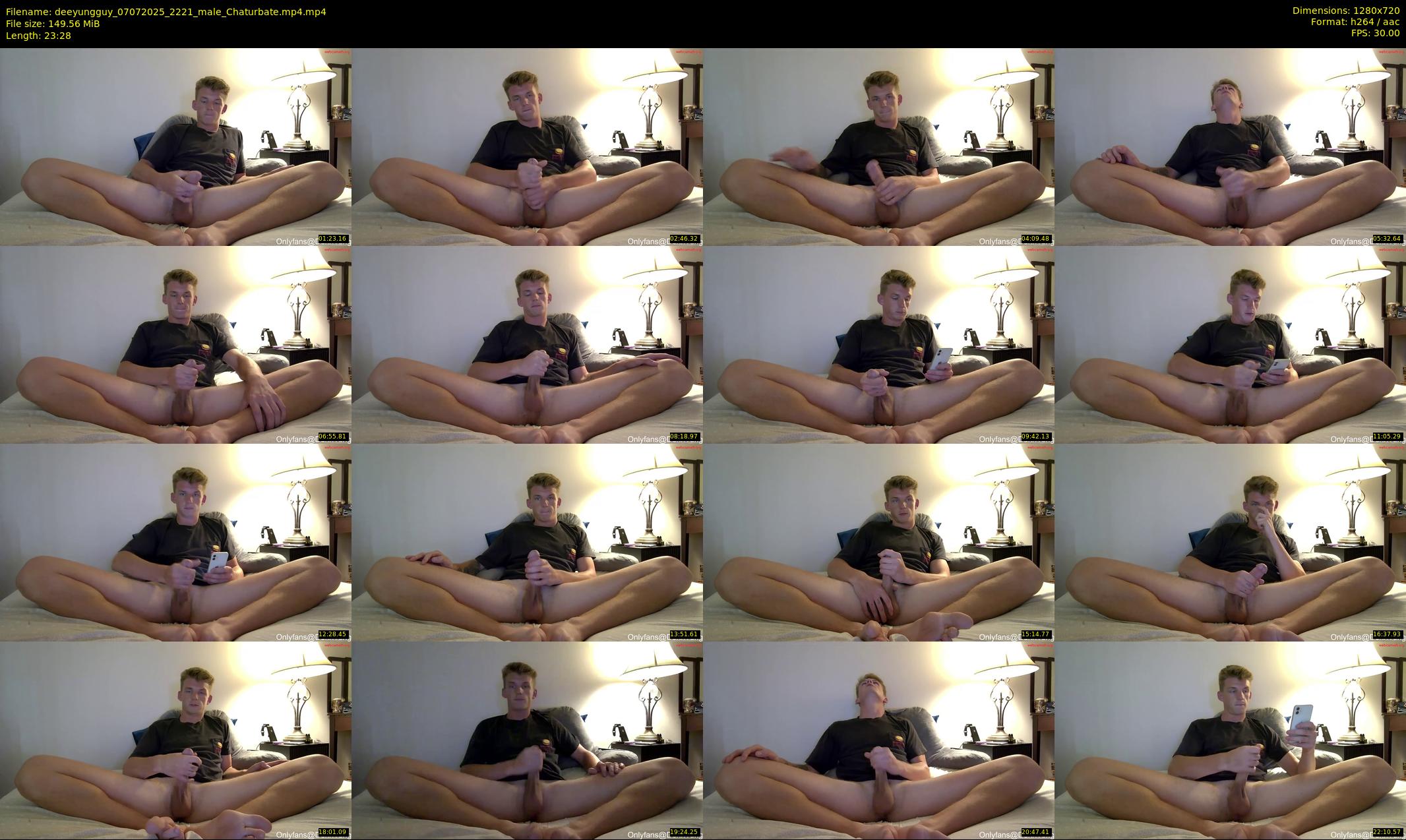 deeyungguy — 24 minute Chaturbate male cam show recording, 720p, Jul 7, 2025