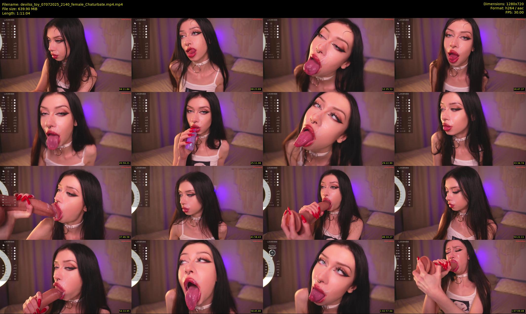 devilss_toy — 72 minute Chaturbate female cam show recording, 720p, Jul 7, 2025