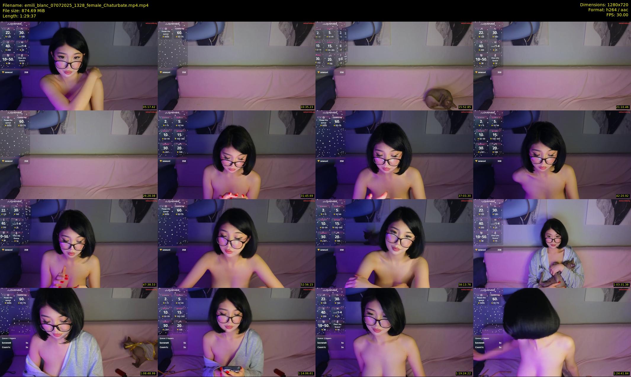 emili_blanc — 90 minute Chaturbate female cam show recording, 720p, Jul 7, 2025