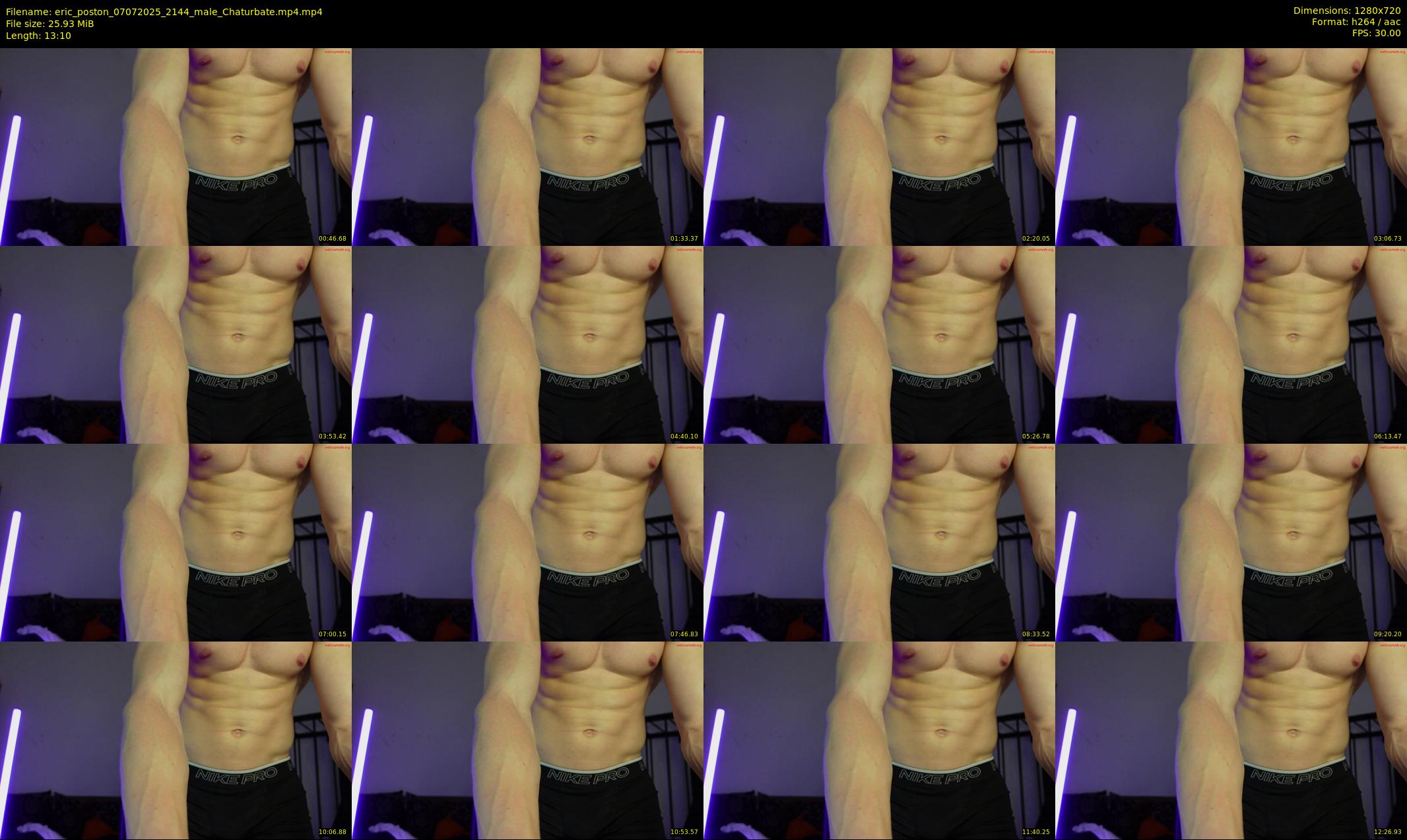 eric_poston — 14 minute Chaturbate male cam show recording, 720p, Jul 7, 2025