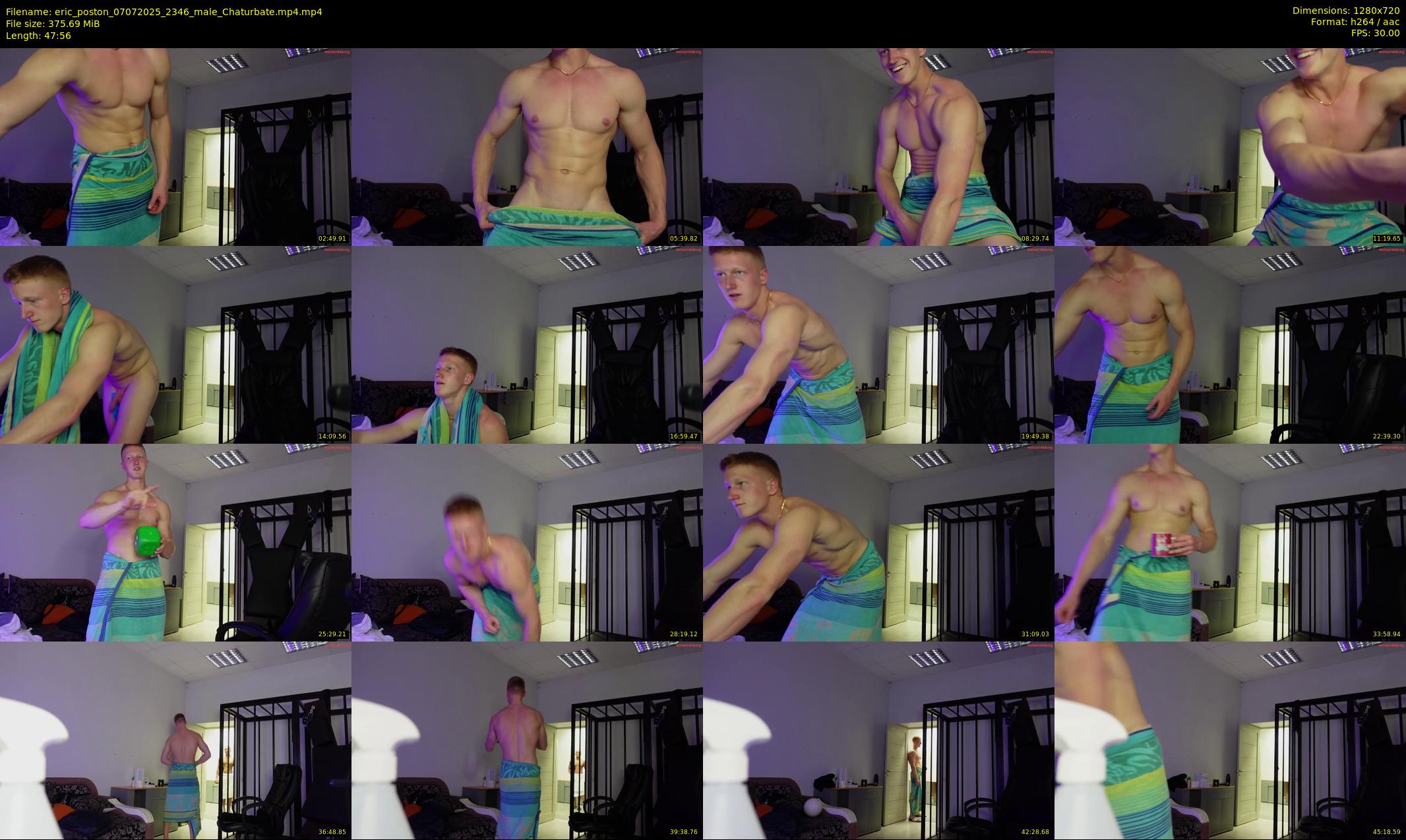 eric_poston — 48 minute Chaturbate male cam show recording, 720p, Jul 7, 2025