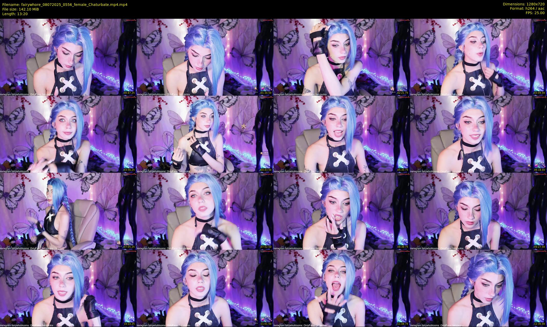 fairywhore — 14 minute Chaturbate female cam show recording, 720p, Jul 8, 2025