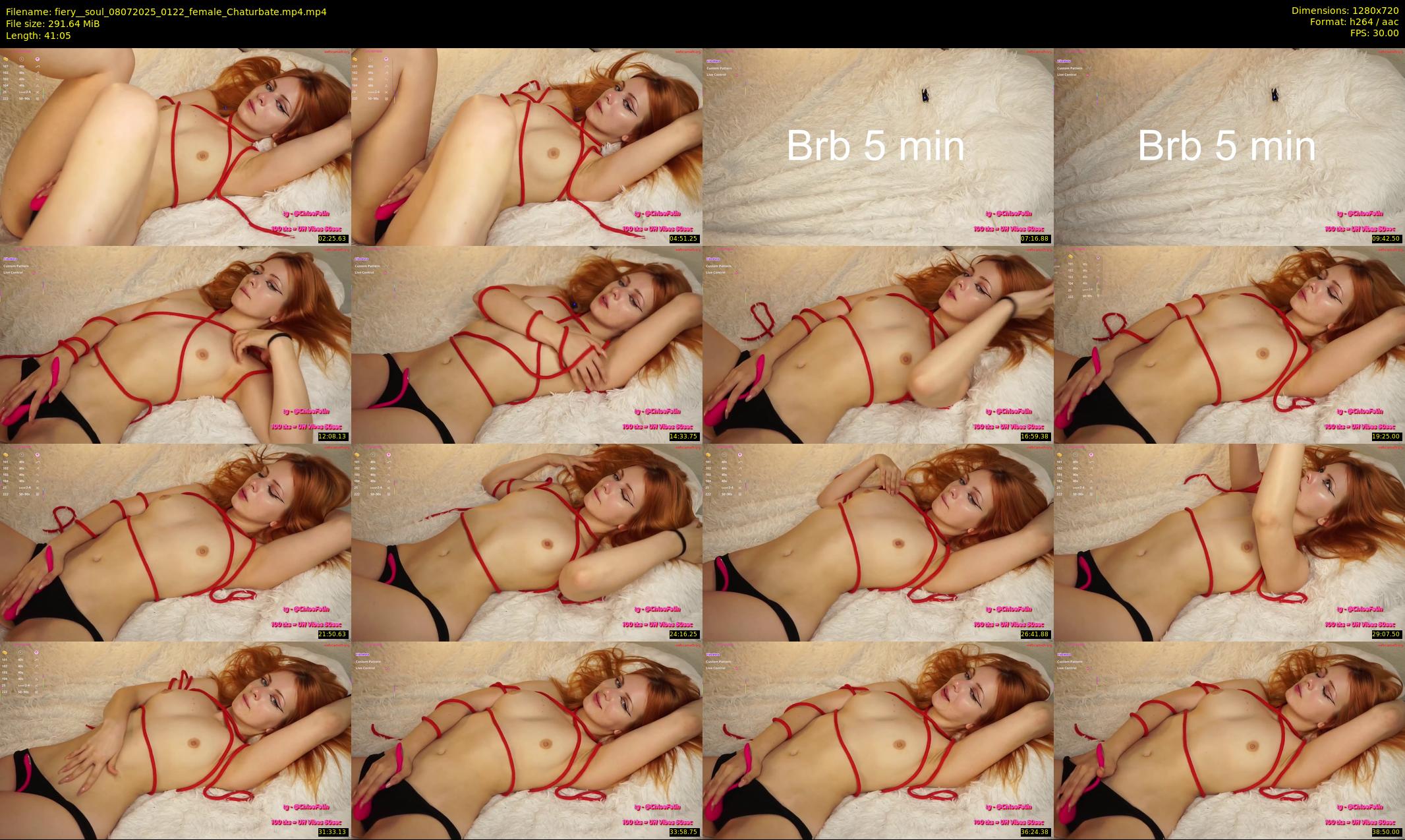fiery__soul — 42 minute Chaturbate female cam show recording, 720p, Jul 8, 2025