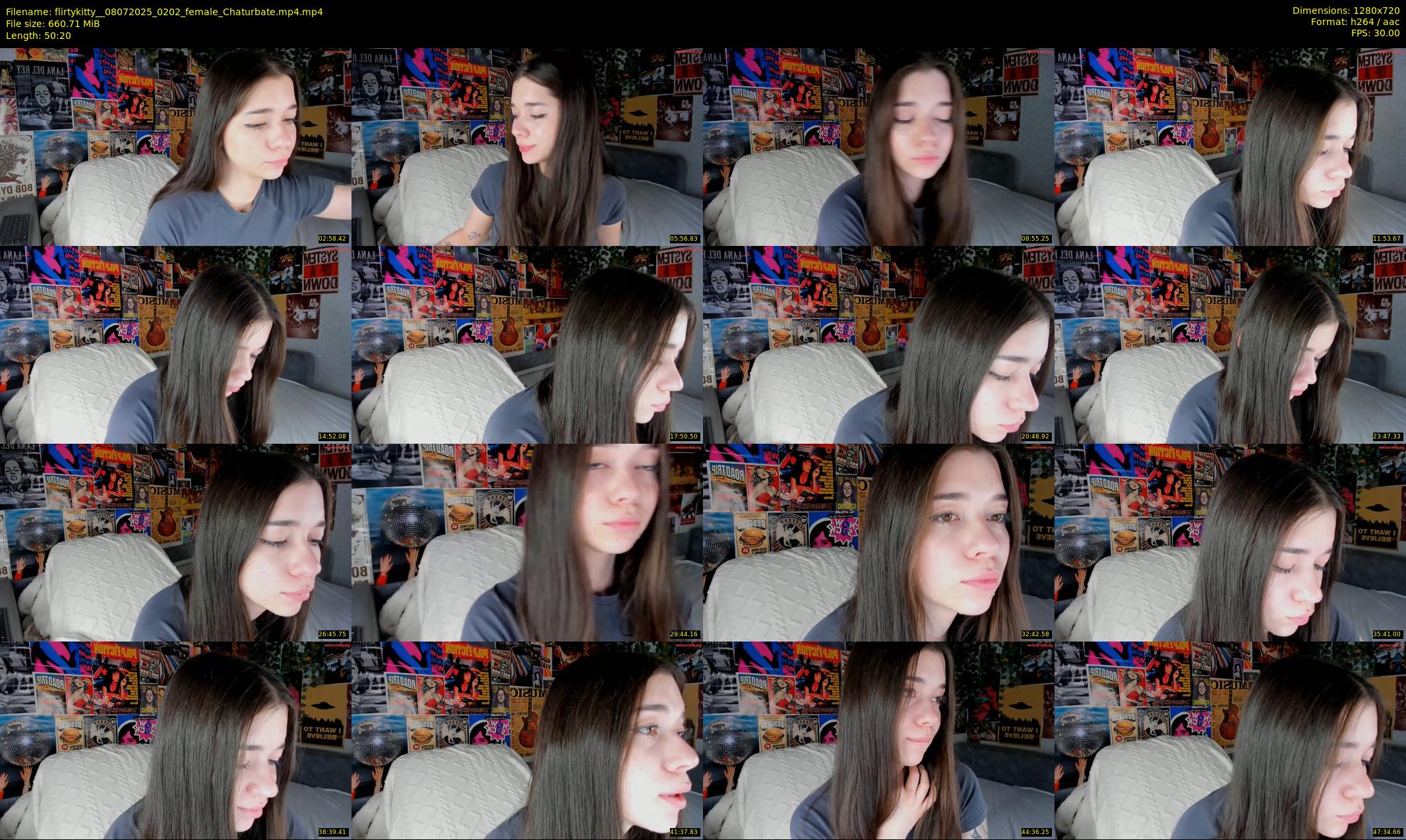 flirtykitty_ — 51 minute Chaturbate female cam show recording, 720p, Jul 8, 2025