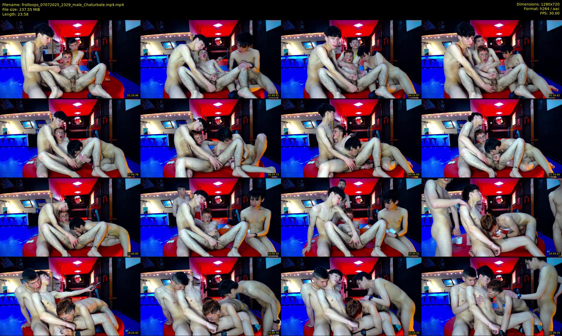 frotloops — 24 minute Chaturbate male cam show recording, 720p, Jul 7, 2025