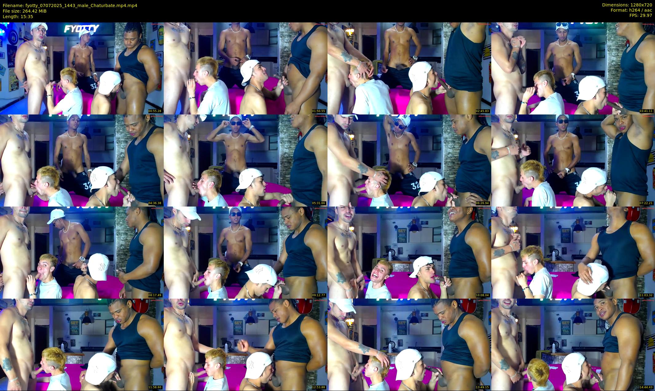 fyotty — 16 minute Chaturbate male cam show recording, 720p, Jul 7, 2025