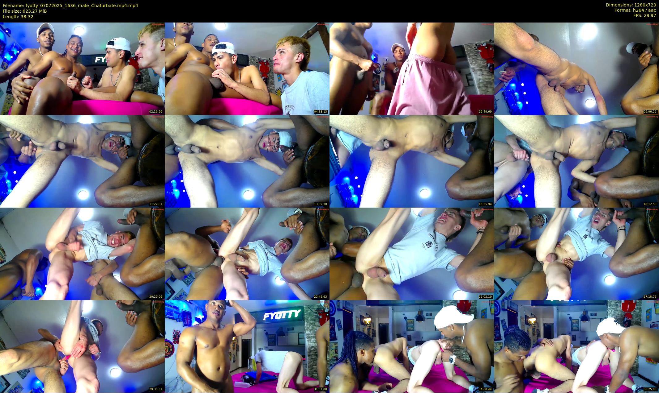 fyotty — 39 minute Chaturbate male cam show recording, 720p, Jul 7, 2025