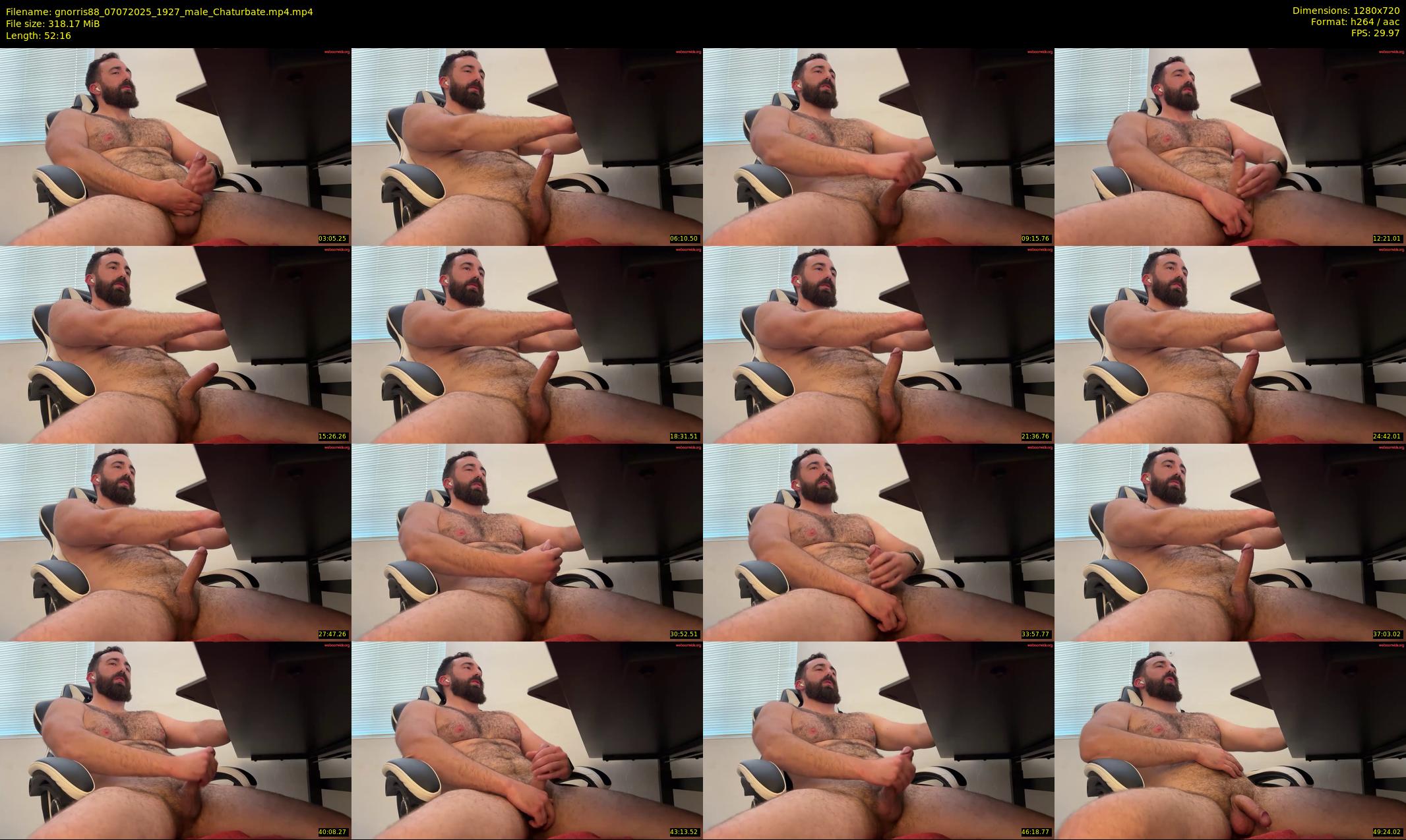 gnorris88 — 53 minute Chaturbate male cam show recording, 720p, Jul 7, 2025