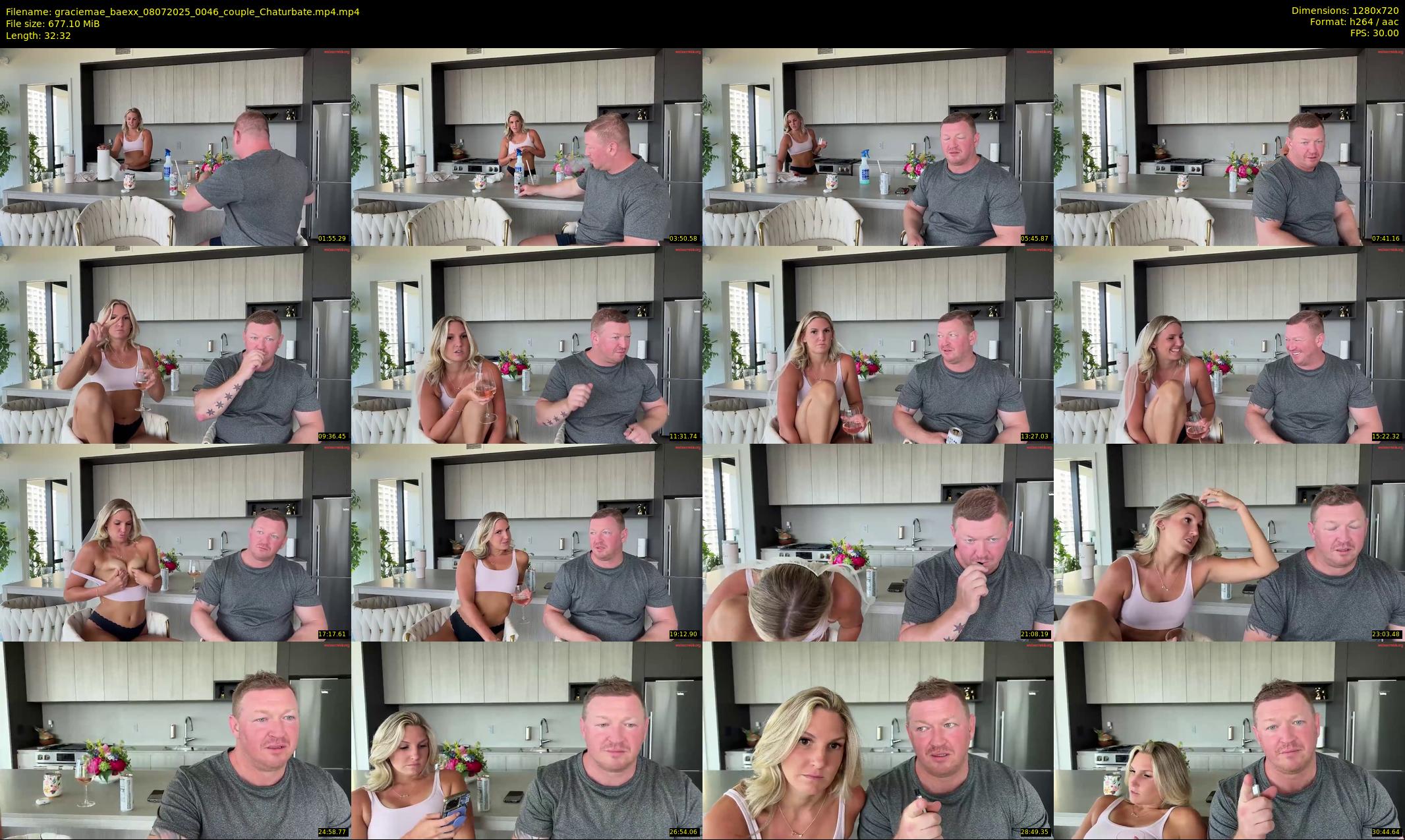 graciemae_baexx — 33 minute Chaturbate female cam show recording, 720p, Jul 8, 2025