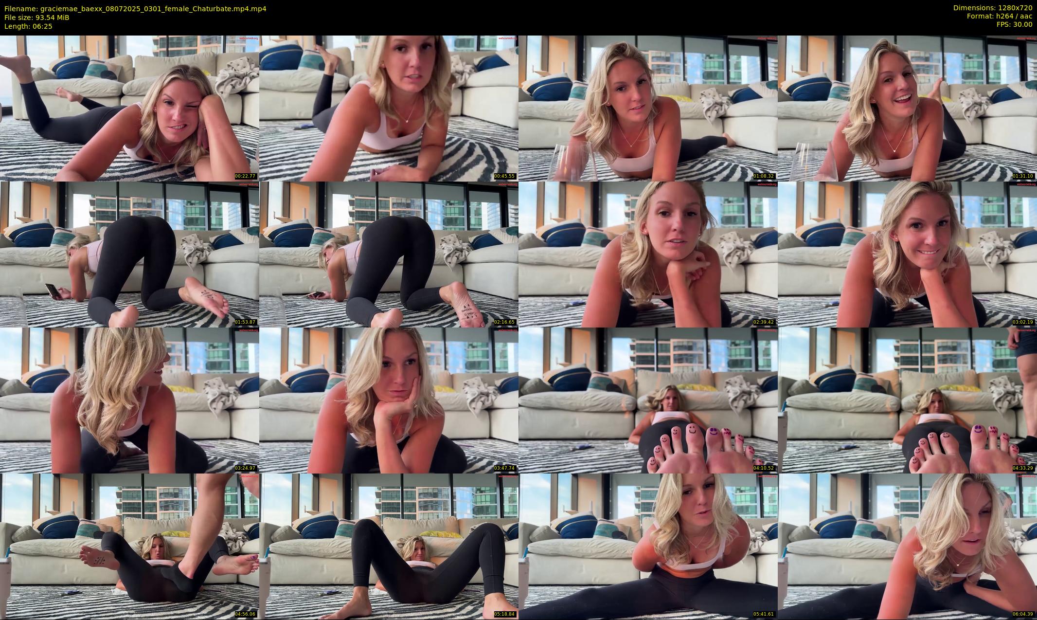 graciemae_baexx — 7 minute Chaturbate female cam show recording, 720p, Jul 8, 2025