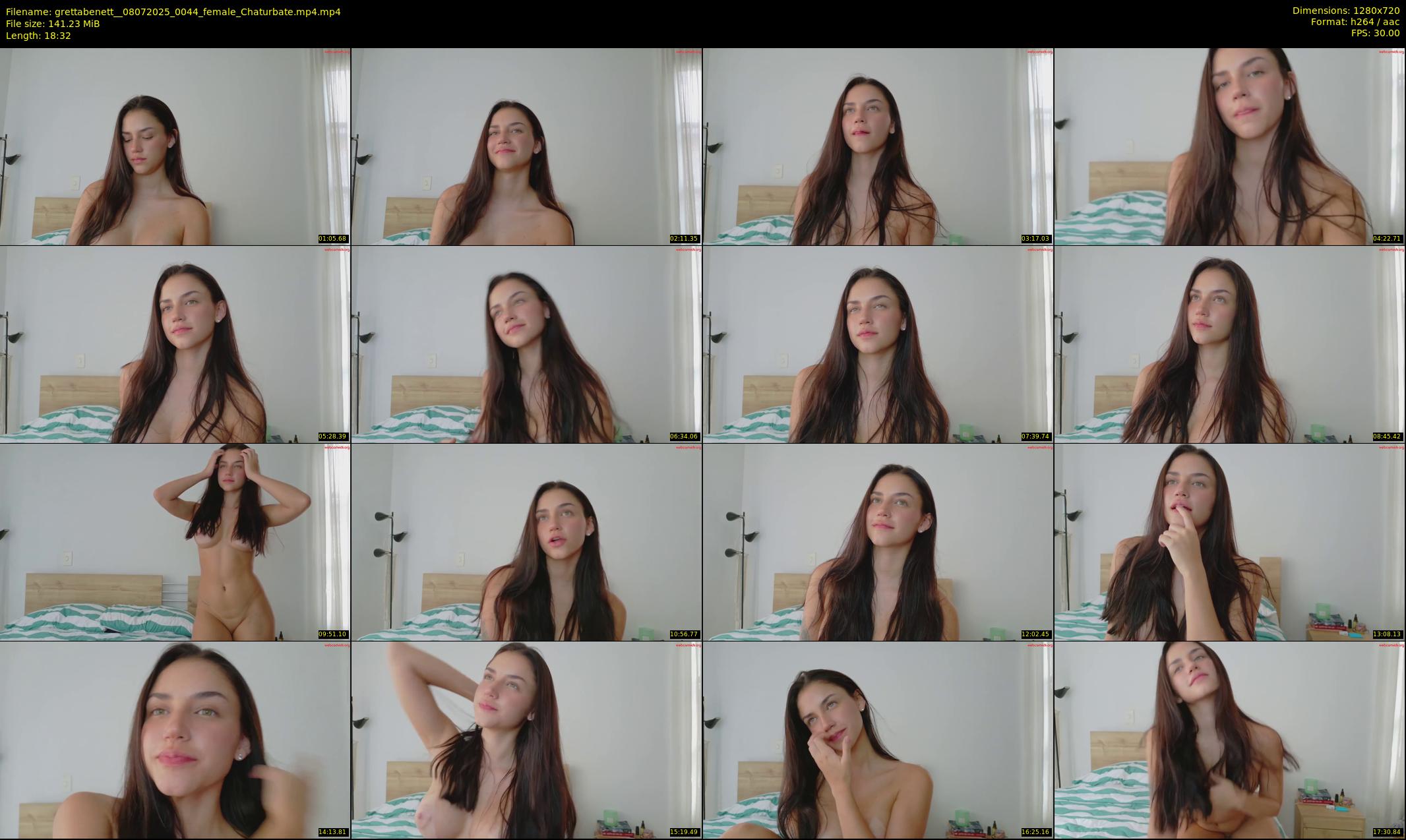 grettabenett_ — 19 minute Chaturbate female cam show recording, 720p, Jul 8, 2025