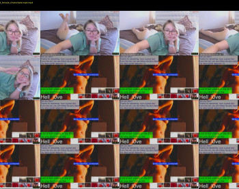 hell_l0ve — 24 minute Chaturbate female cam show recording, 720p, Jul 7, 2025