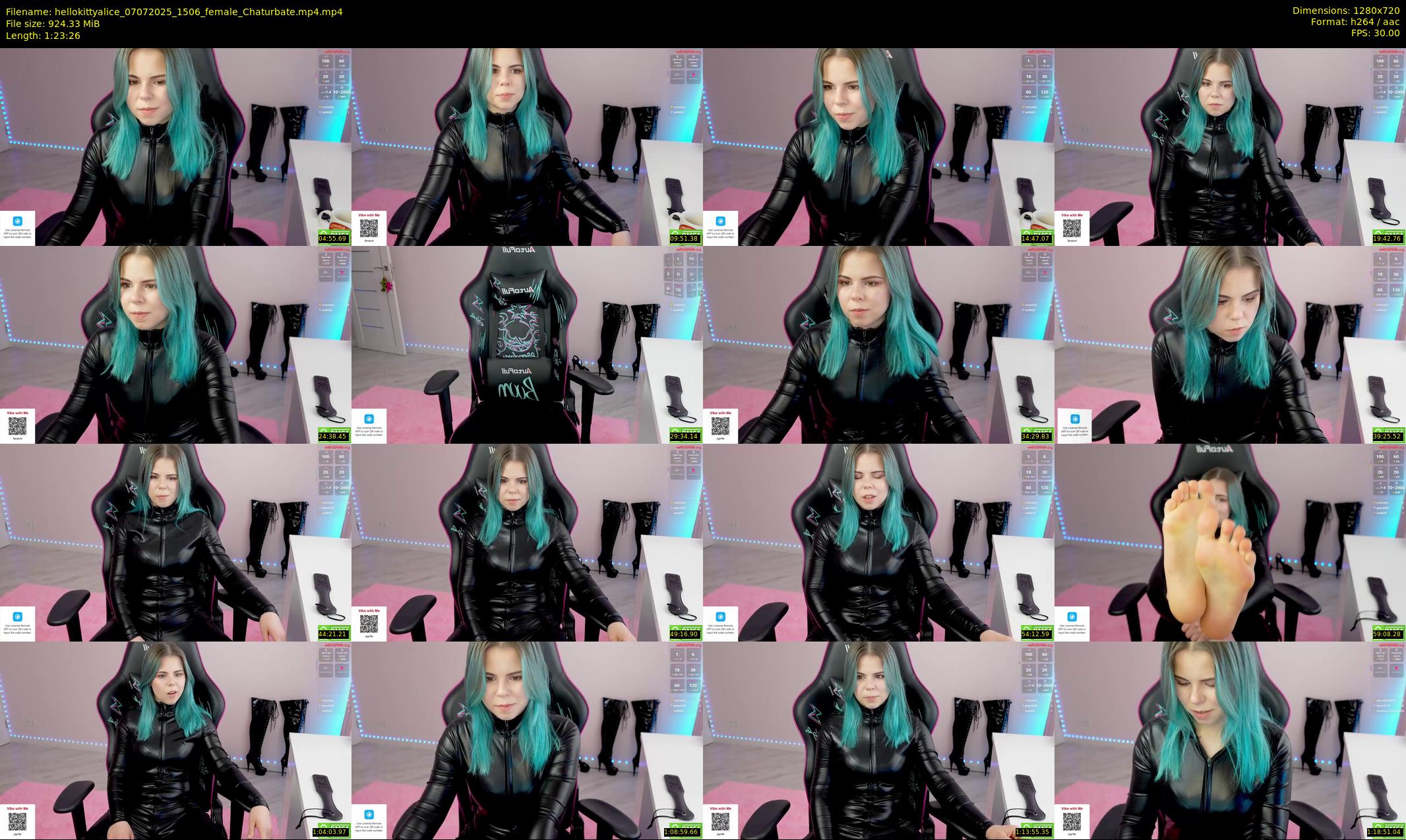hellokittyalice — 84 minute Chaturbate female cam show recording, 720p, Jul 7, 2025