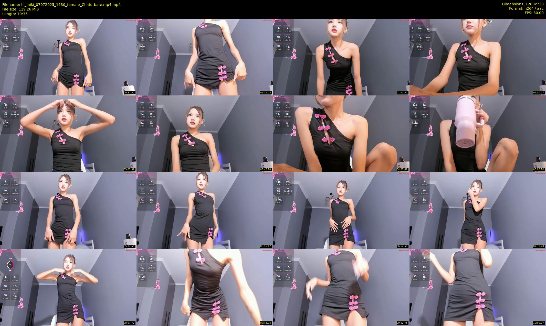 hi_miki — 11 minute Chaturbate female cam show recording, 720p, Jul 7, 2025