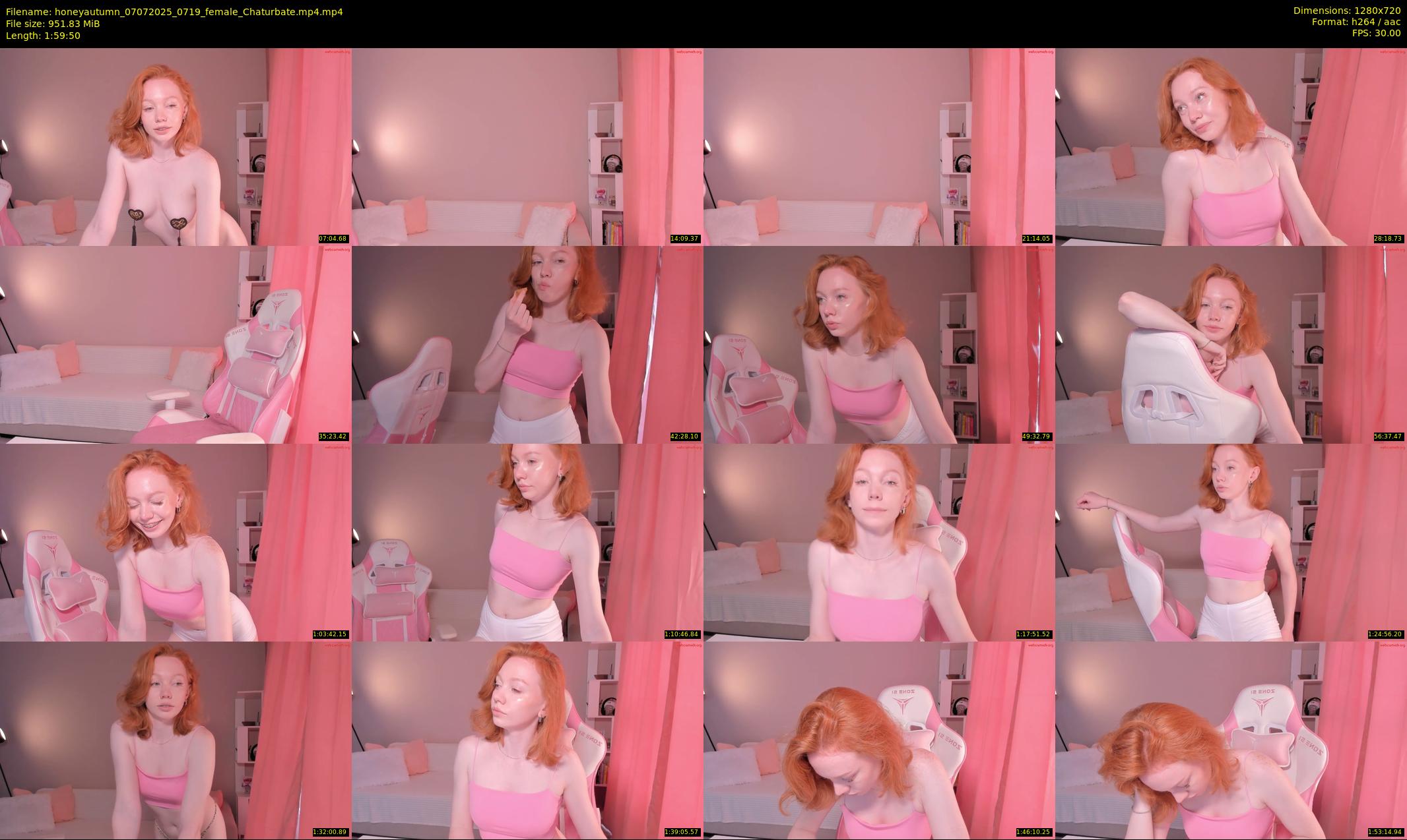 honeyautumn — 120 minute Chaturbate female cam show recording, 720p, Jul 7, 2025